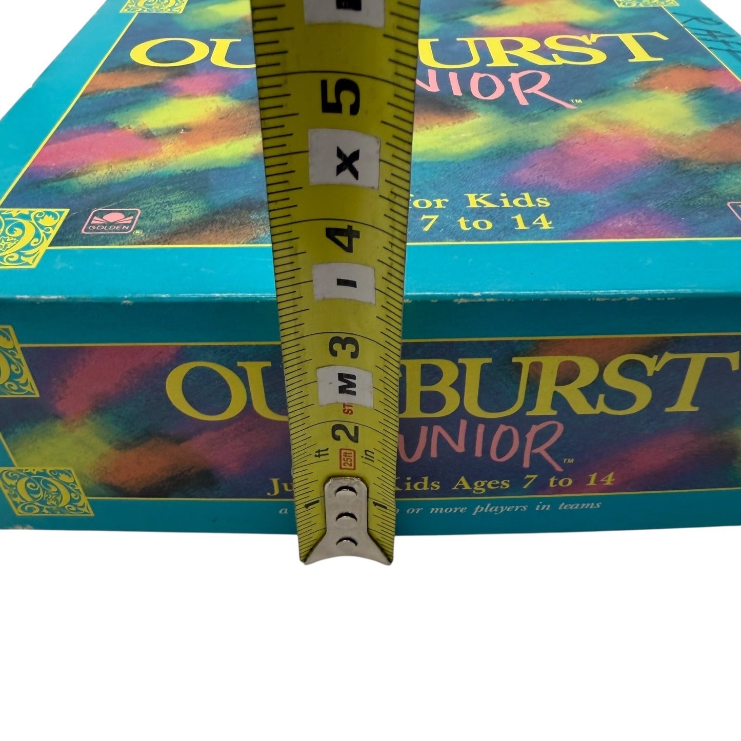 Vintage 1989 Outburst Junior Board Game Hersch and Company Ages 7 to 14 4253