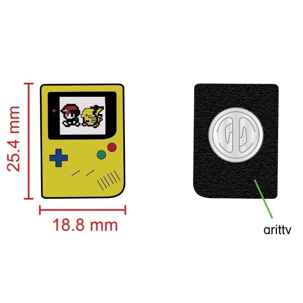 Pokemon Gameboy Enamel Pin