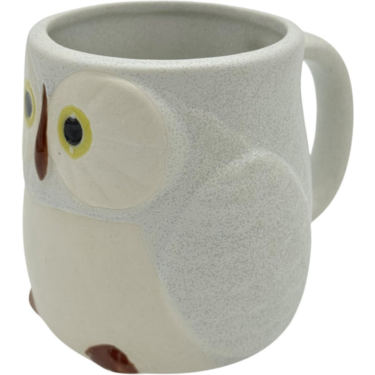 Grey Owl Ceramic Mug | Never Used, Stylish & Unique Design