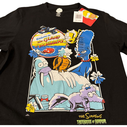 The Simpsons Treehouse of Horror Island of Dr Hibbert Shirt Size L