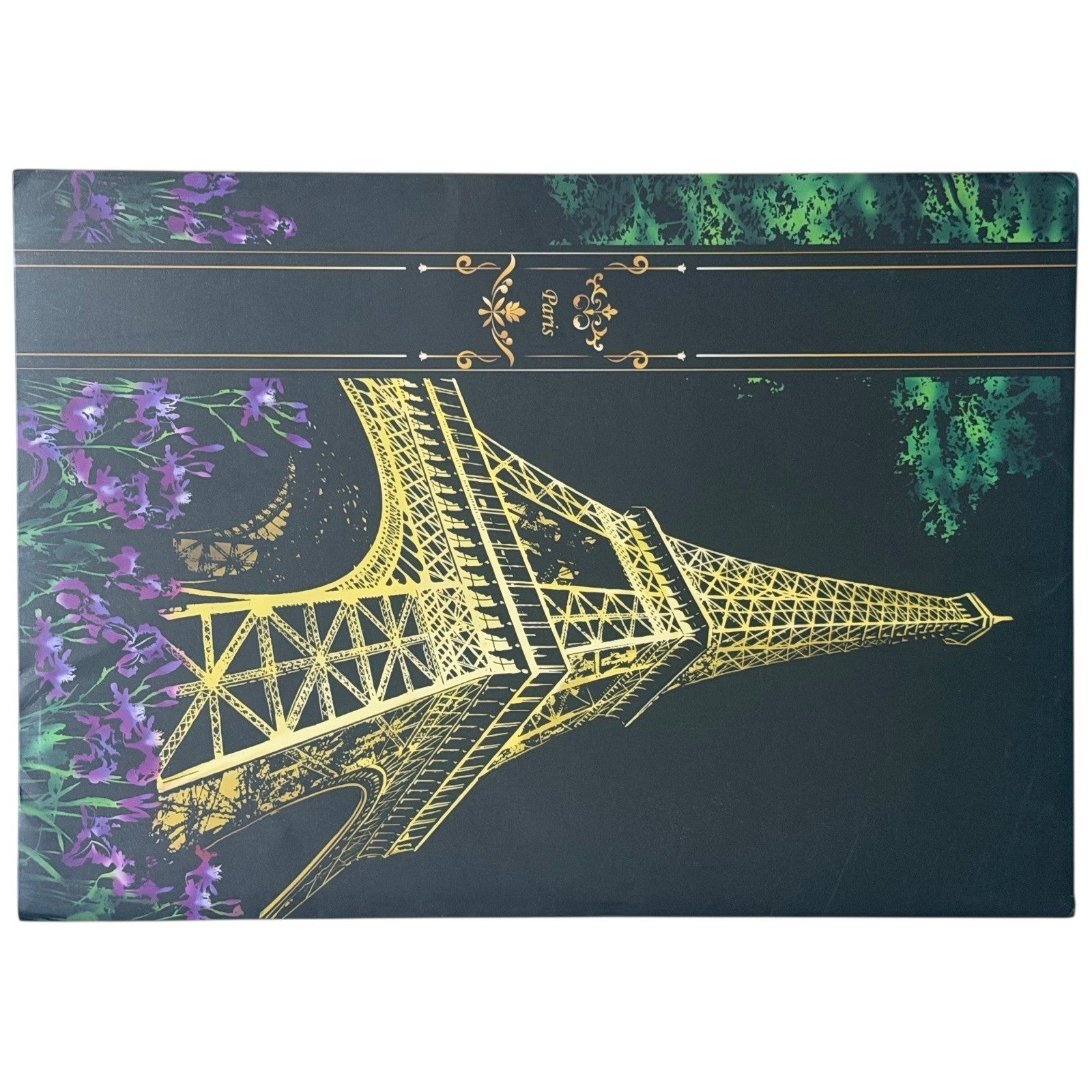 Lot of 14 Scratch Art Boards Colorful City Night View – Mixed Set No Stylus