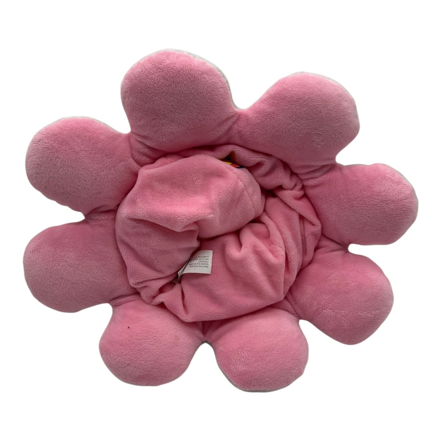 Teeturtle - The Original Reversible Octopus Plushie - Grey + Pink Rainbow Eyes
