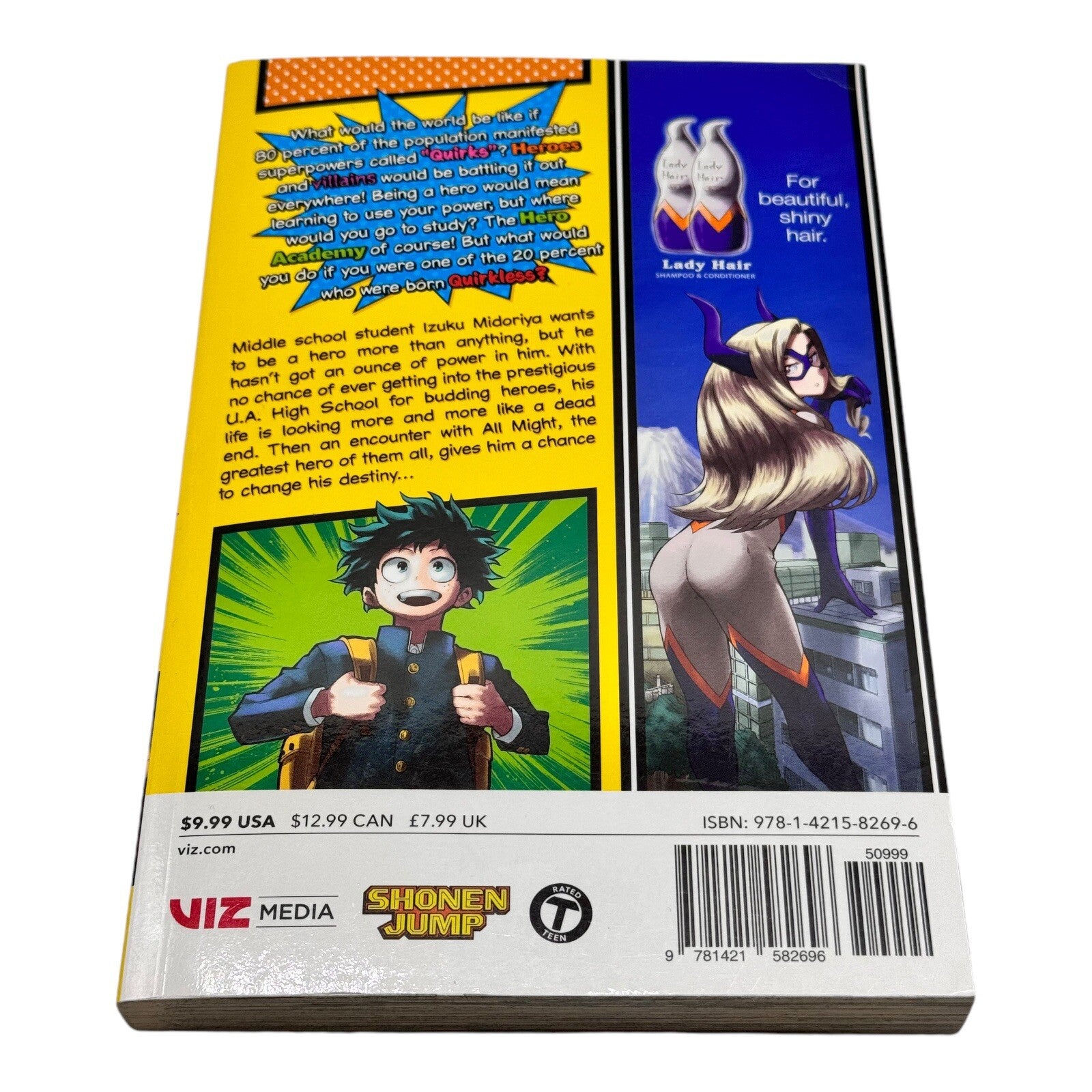 My Hero Academia Vol. 1 Kohei Horikoshi Manga