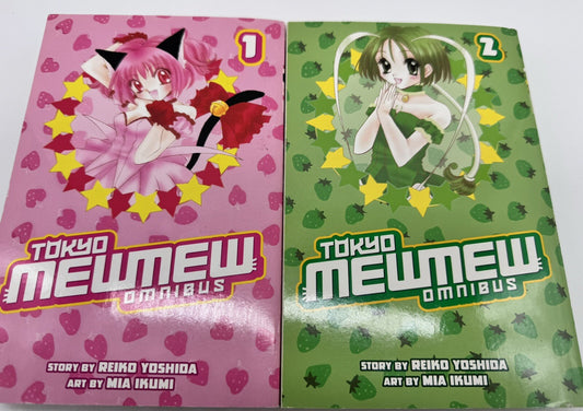 Tokyo Mew Mew Volumes 1 & 2 Omnibus Manga - Kodansha Comics by Mia Ikumi