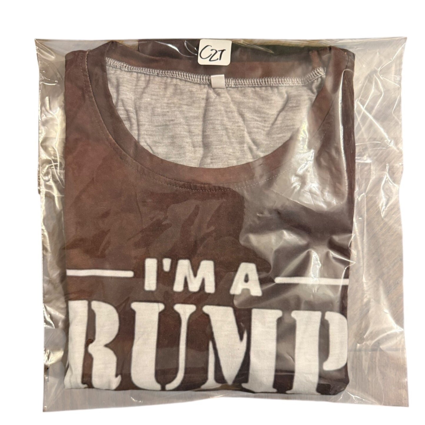 Grumpy Old Man Sarcasm T-Shirt XXL Rust Color Funny Graphic Tee