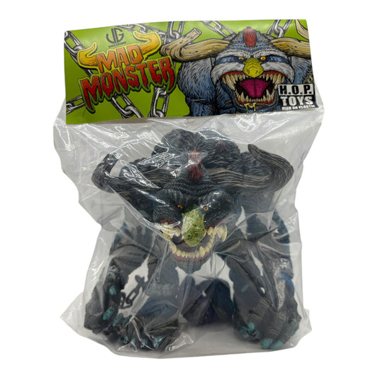 James Groman Mad Monster Limited Vinyl Figure H.O.P. Toys Blue Grey Designer Toy