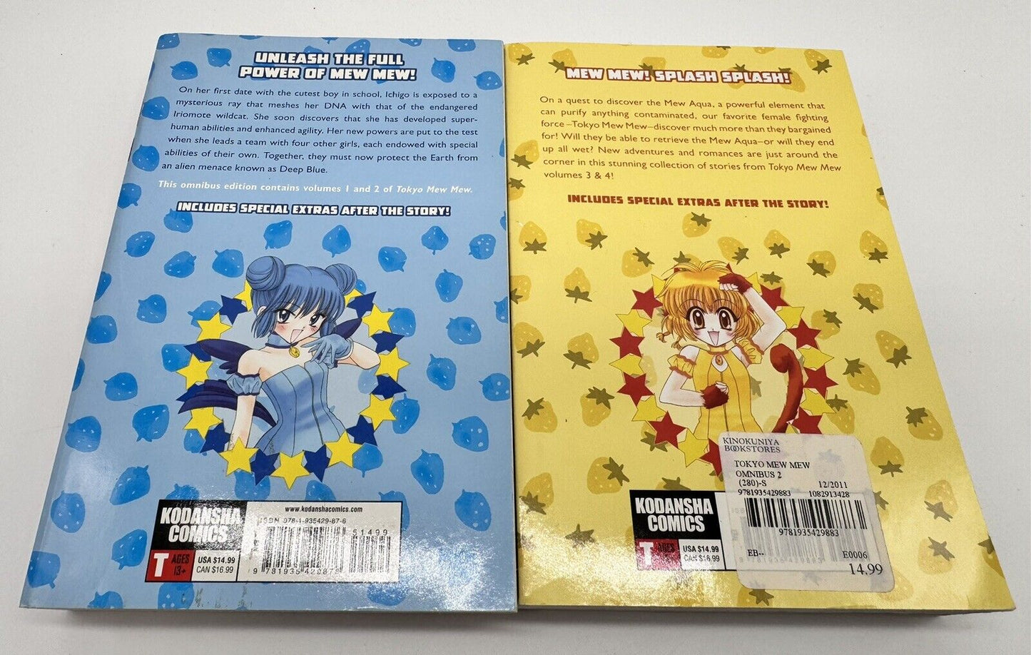 Tokyo Mew Mew Volumes 1 & 2 Omnibus Manga - Kodansha Comics by Mia Ikumi