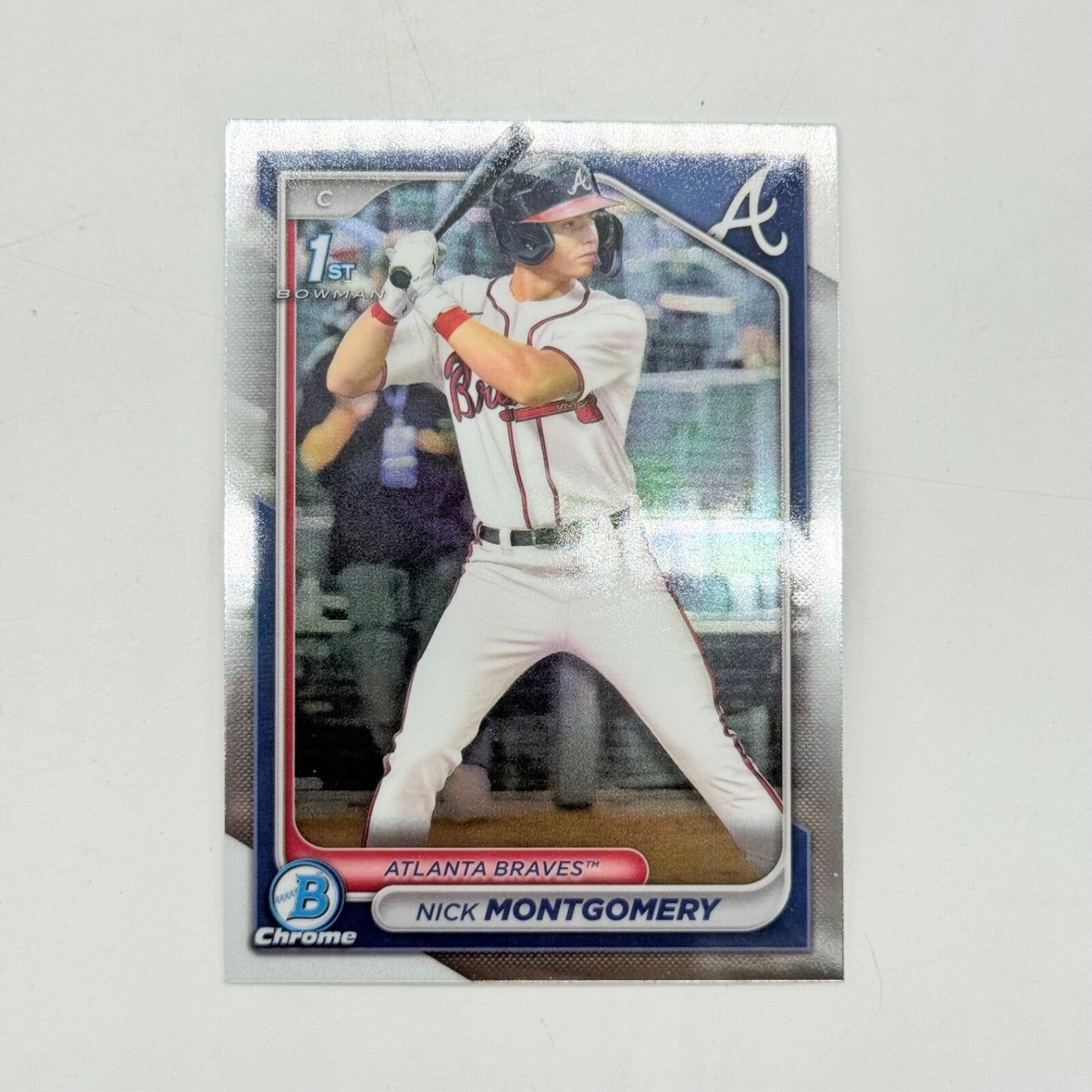 2024 Bowman Draft Baseball Chrome BD-129 Nick Montgomery Atlanta Braves Lot 27
