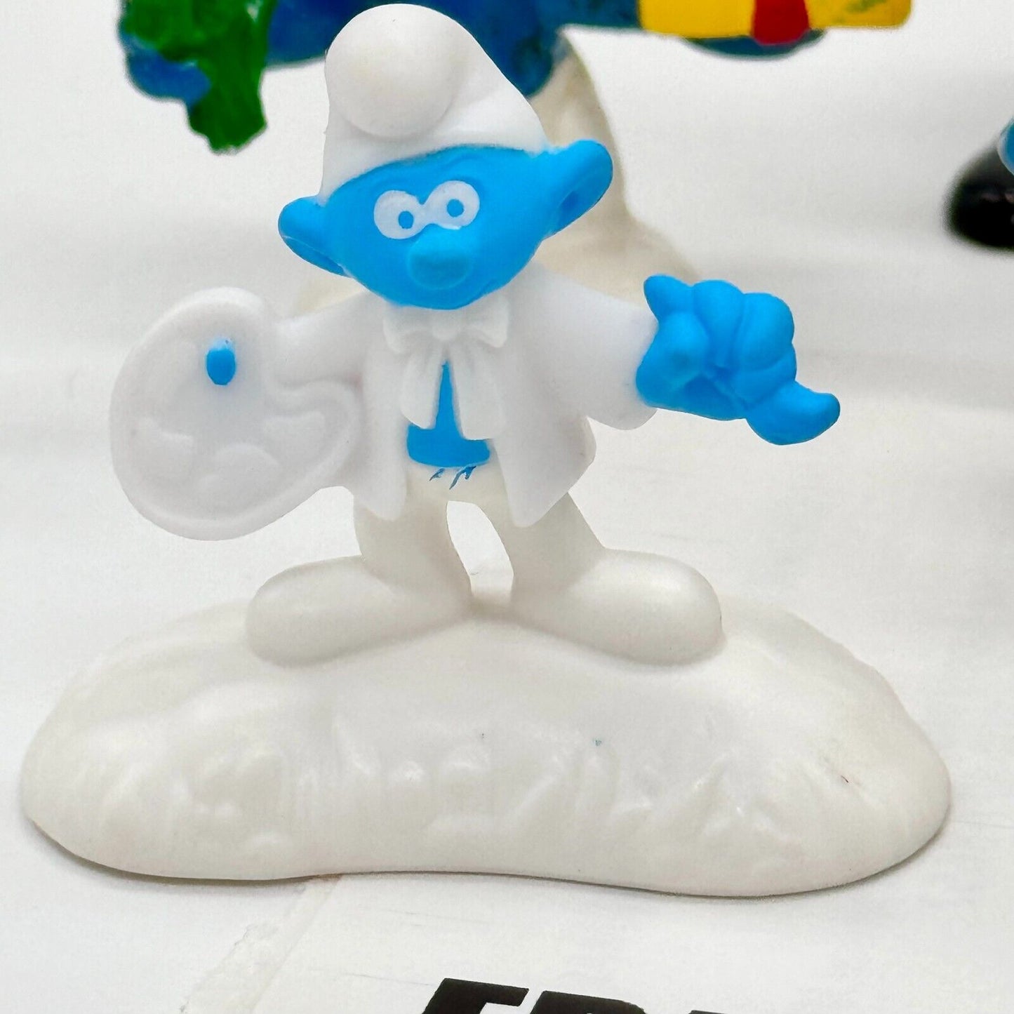 Lot of 8 Vintage Smurfs Figures – Schleich 1970s 1980s Smurfette & Others