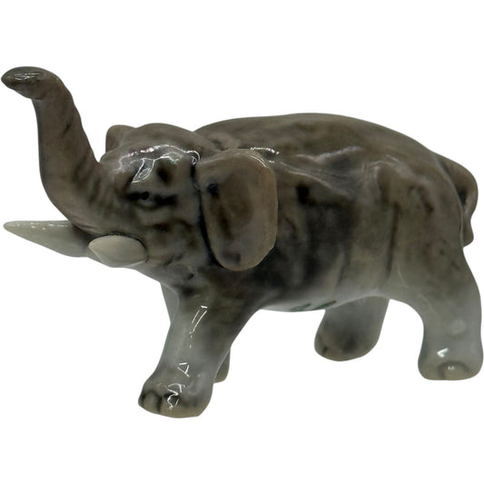 Koto Japan Elephant Figurine Ceramic Animal Statue Decor Collectible Small