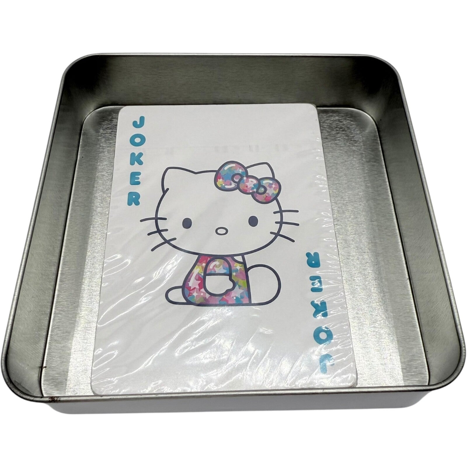 Hello Kitty® Playing Cards with Storage Tin | Adorable Design | 52 Cards + Joker