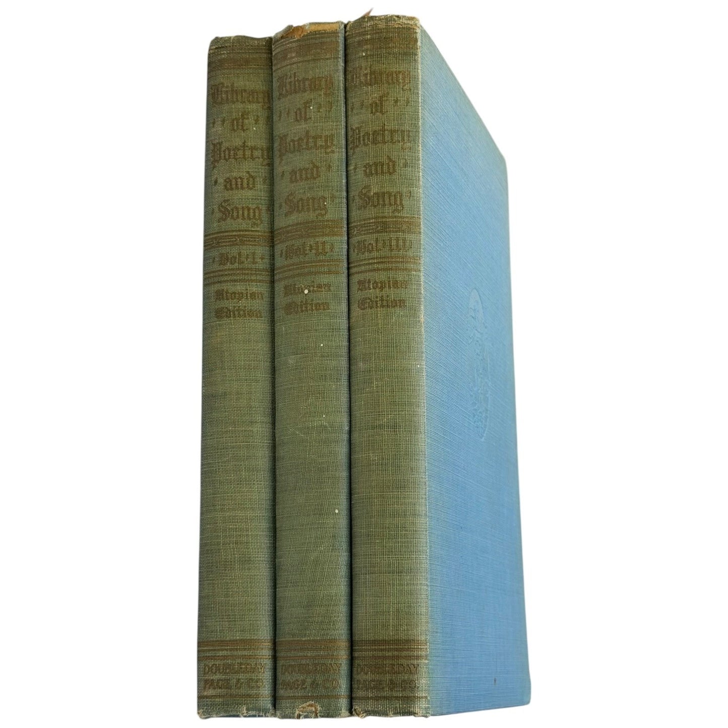 Library of Poetry and Song Books William Cullen Bryant 1925 Antique