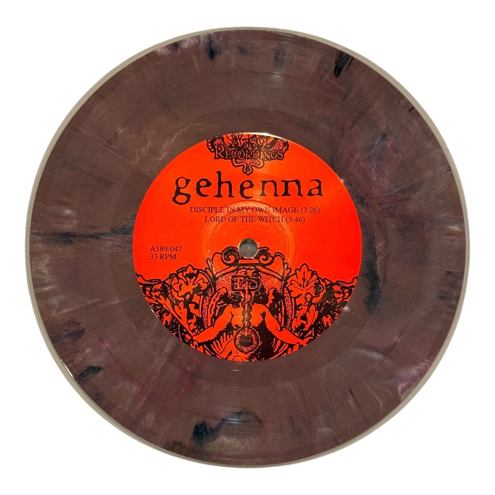 Blind To Faith – Gehenna 2010  Vinyl, 7", 33 ⅓ RPM, Marbled