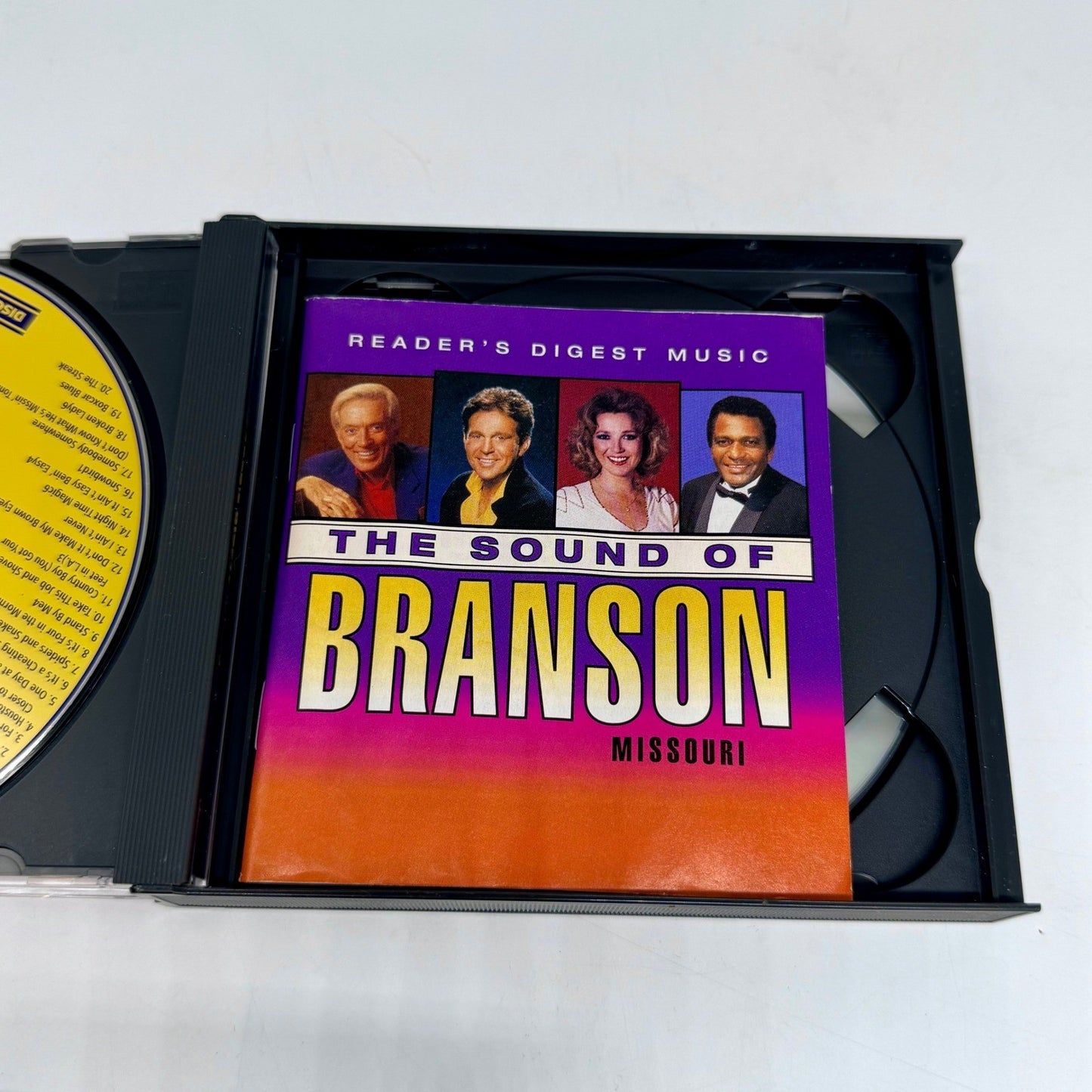 The Sound of Branson Missouri 3 CD Set Readers Digest Music 1997 Country Hits