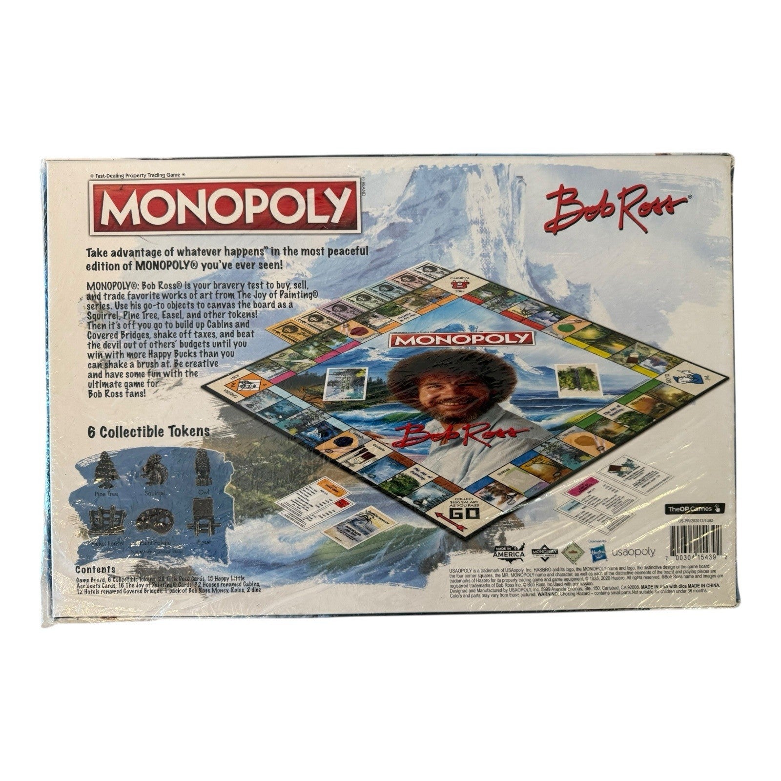 Monopoly Bob Ross Limited Edition The Joy of Painting - Brand New Sealed