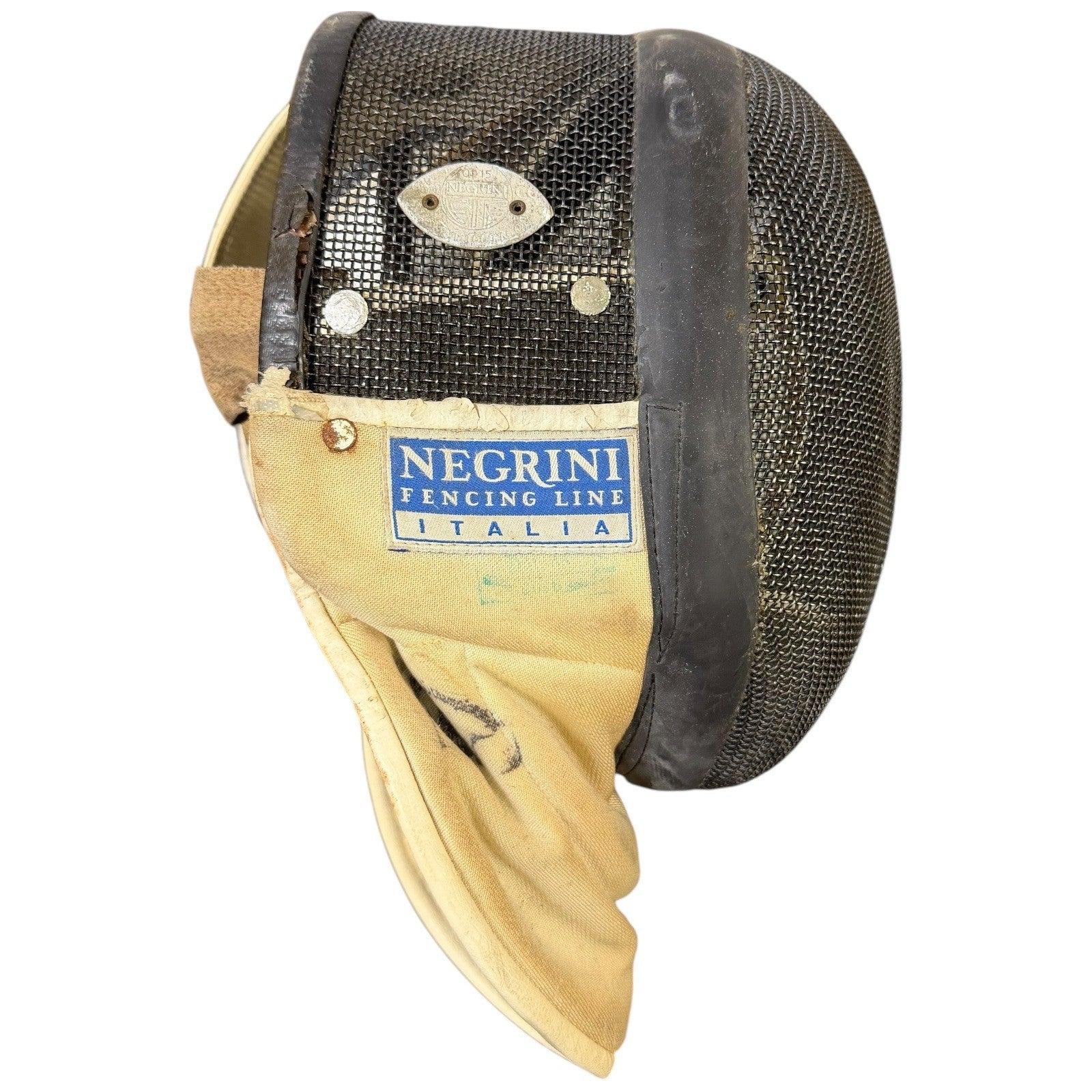 Negrini Fencing Epee Mask FIE 1600N Size M Fencing Line Italia Equipment