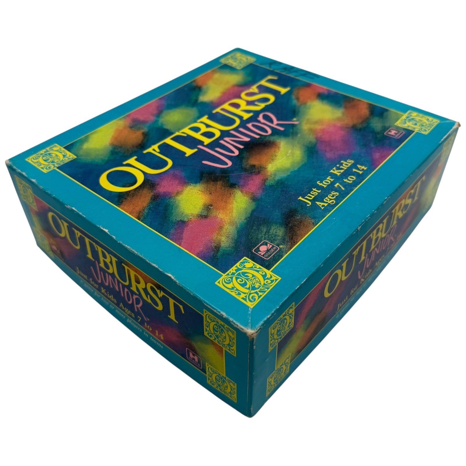 Vintage 1989 Outburst Junior Board Game Hersch and Company Ages 7 to 14 4253