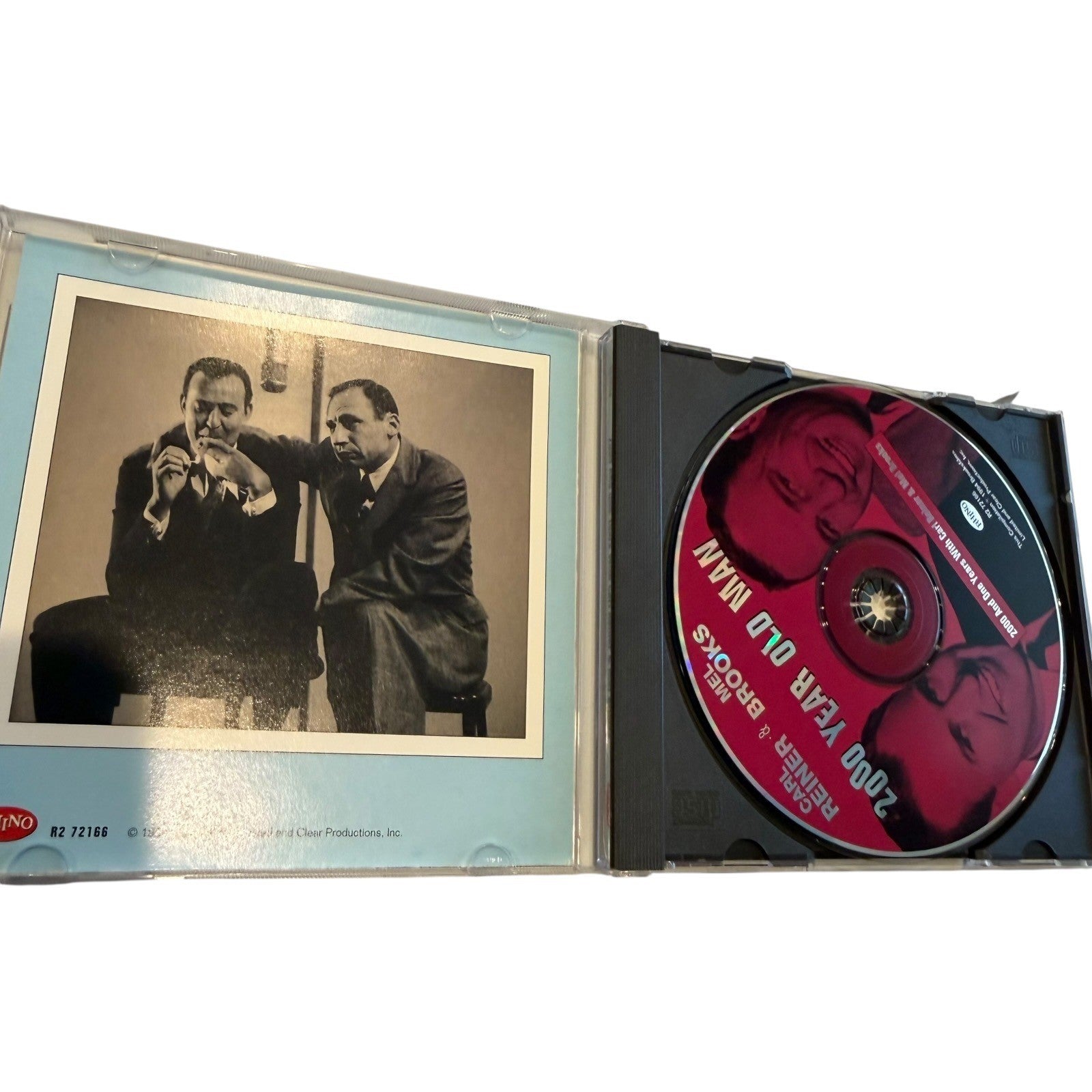 Carl Reiner Mel Brooks 2000 and One Years With CD Rhino R2 72166 Comedy Album