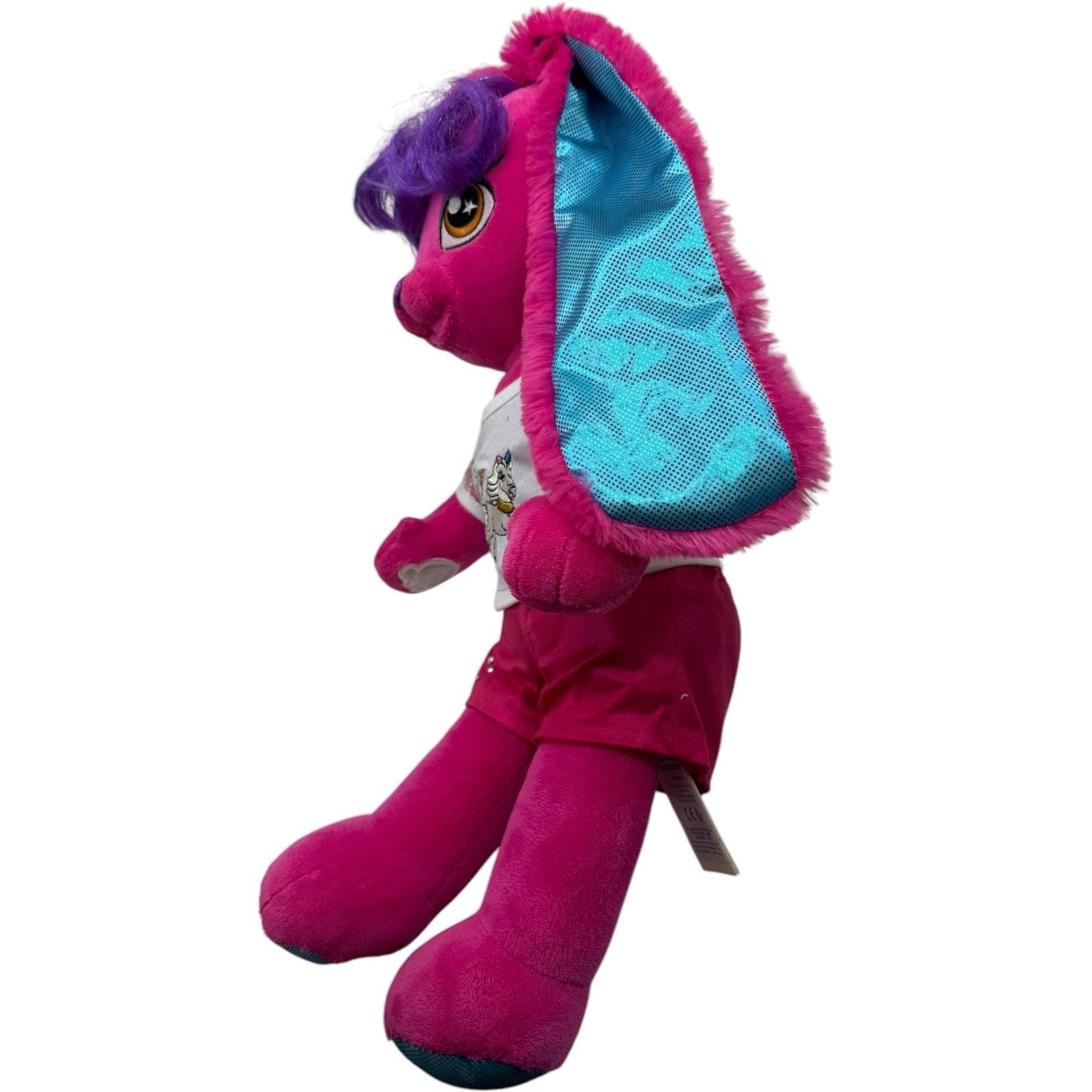 Build A Bear Honey Girl HG Risa Pink Rock Star Bunny Rabbit 20" Plush Toy