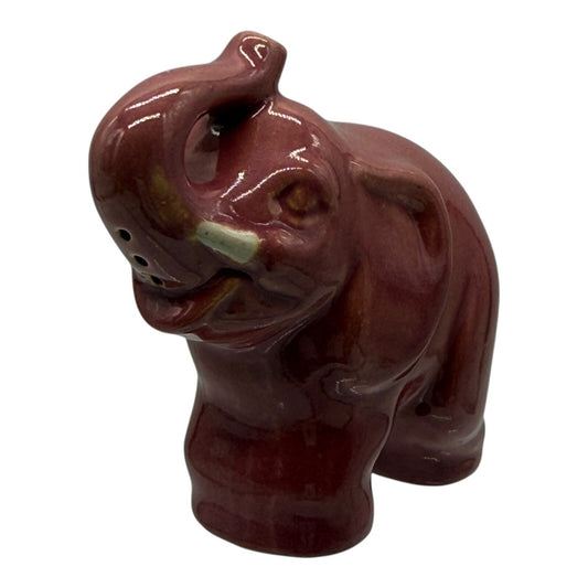 Elephant Figurine Ceramic Animal Decor Collectible Miniature Statue