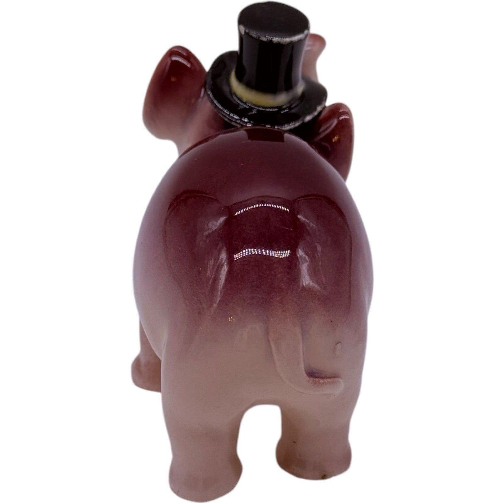 Rare Vintage Ceramic Anthropomorphic Elephant Family Figurines Complete 3 Pc Set