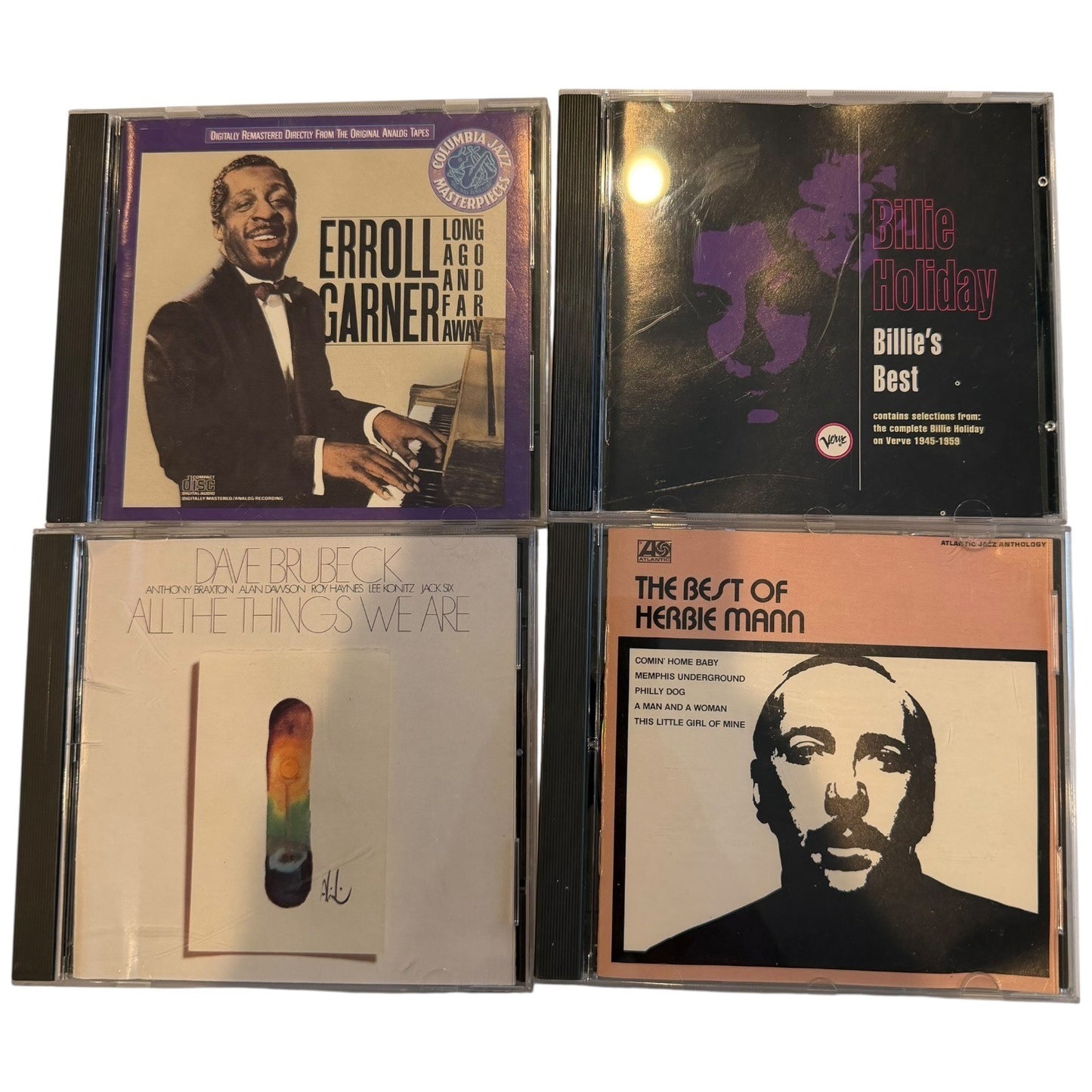 Jazz 23 CD Lot Miles Davis Kind of Blue Louis Armstrong Billie Holiday Brubeck