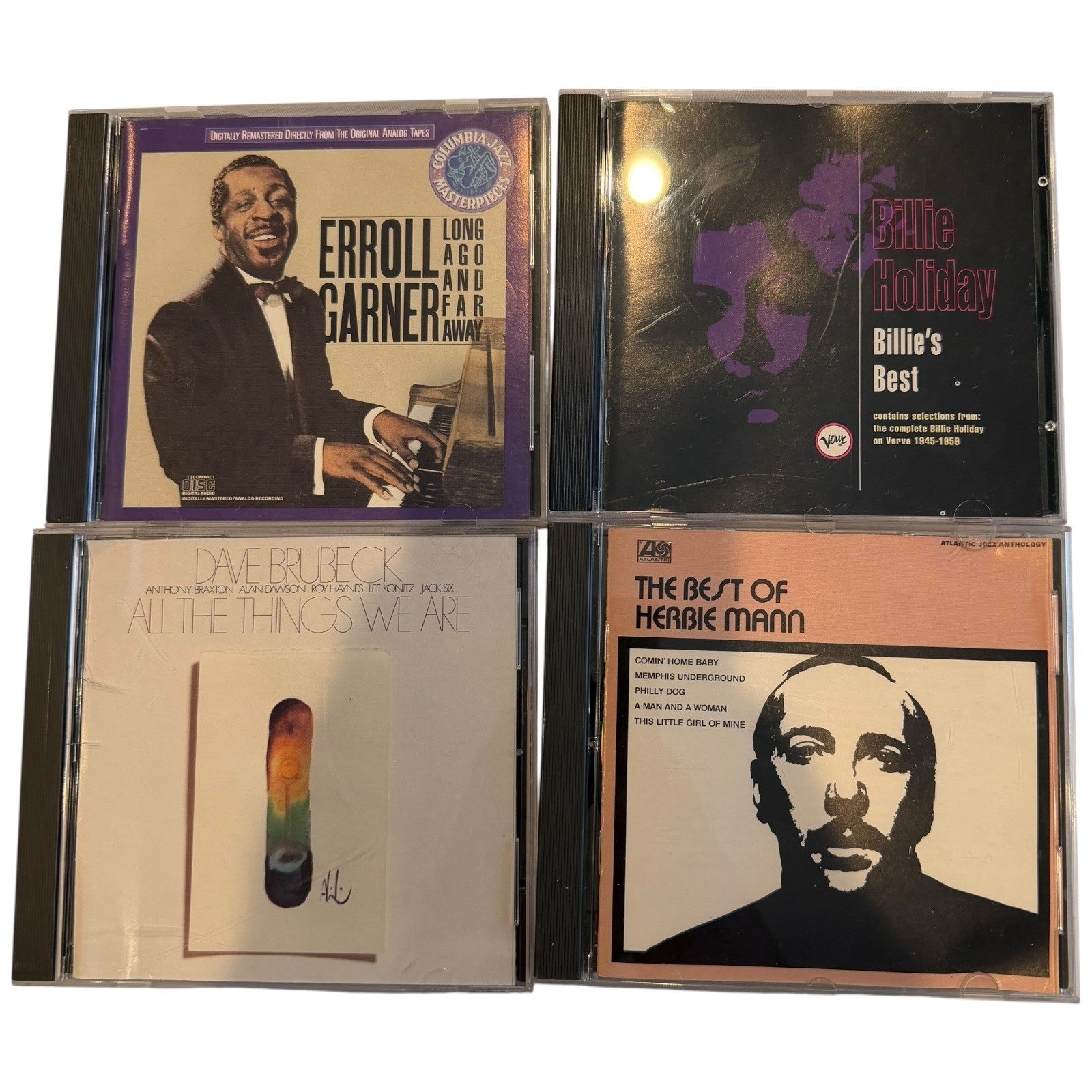 Jazz 23 CD Lot Miles Davis Kind of Blue Louis Armstrong Billie Holiday Brubeck