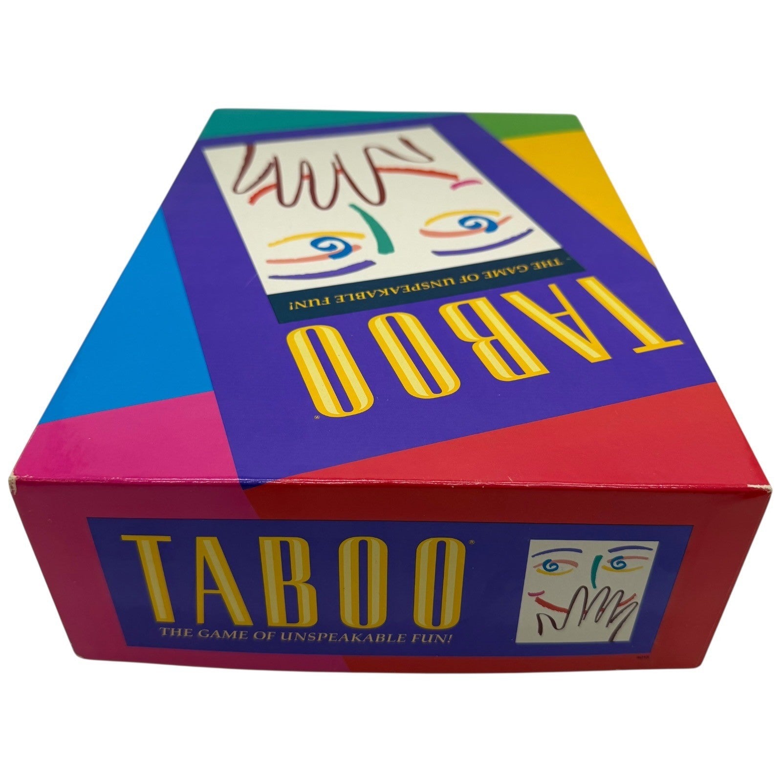 Taboo The Game of Unspeakable Fun Milton Bradley 1989 Vintage Party Game 4015
