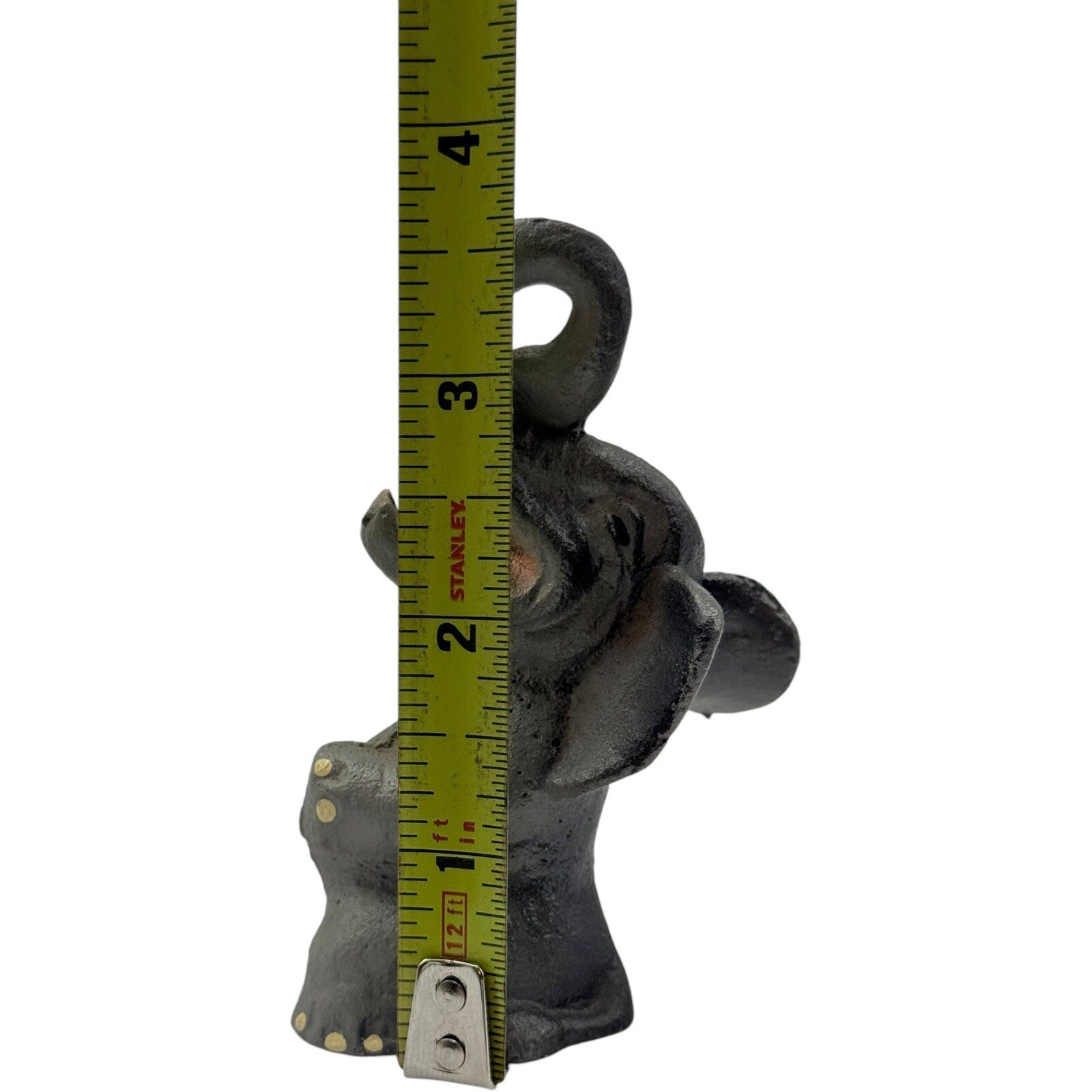 Vintage John Wright Cast Iron Elephant Bottle Opener 1940s -  Rare