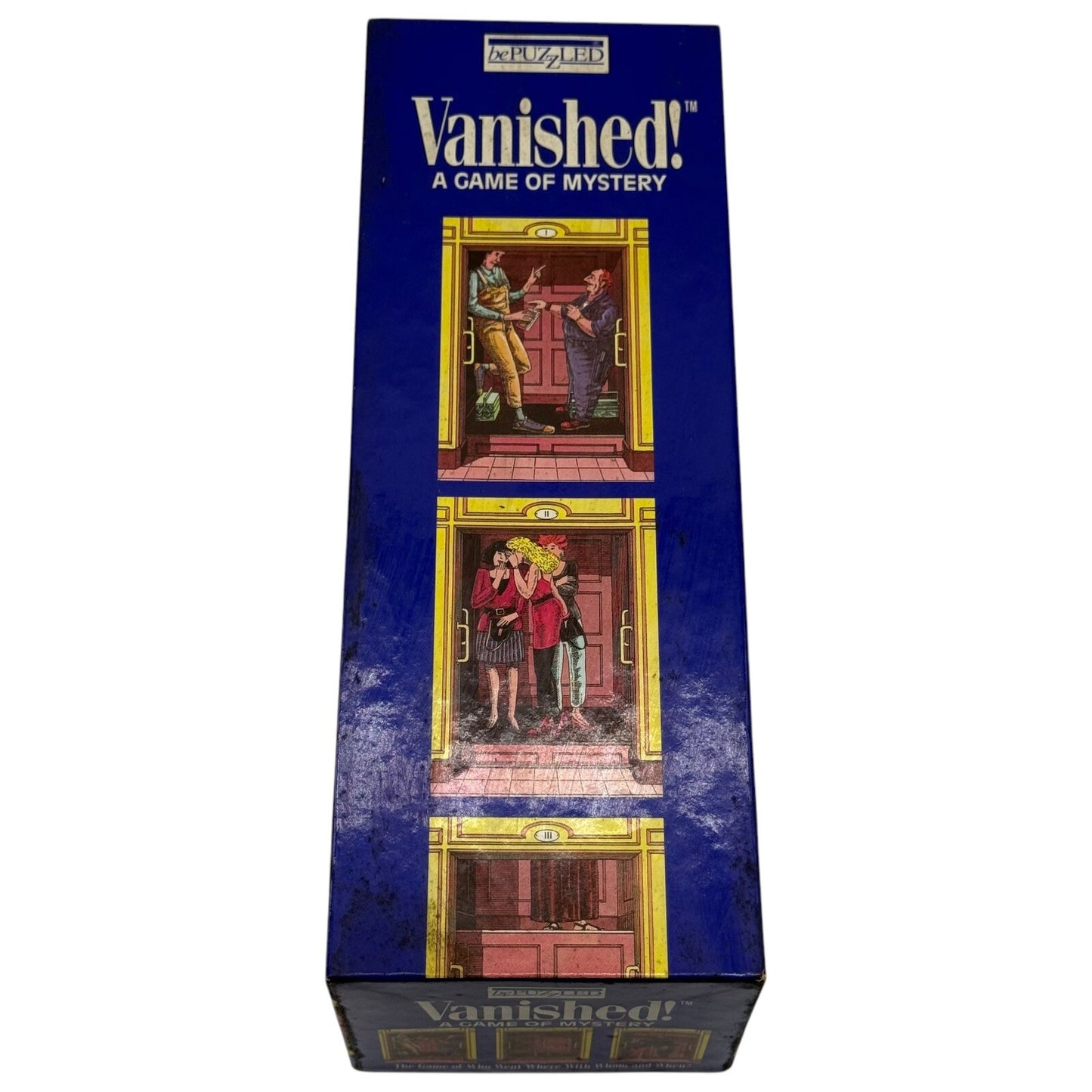 VANISHED Game of Mystery Observation Skills Bepuzzled Paternoster 1990 Memory