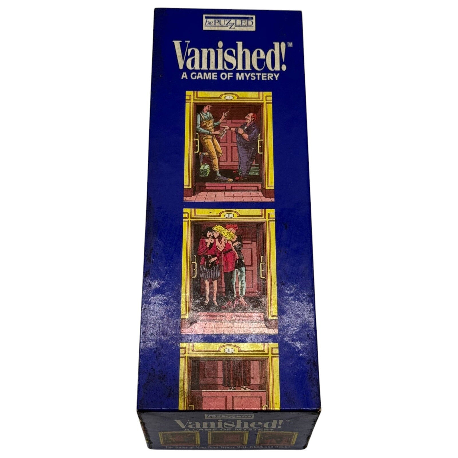 VANISHED Game of Mystery Observation Skills Bepuzzled Paternoster 1990 Memory