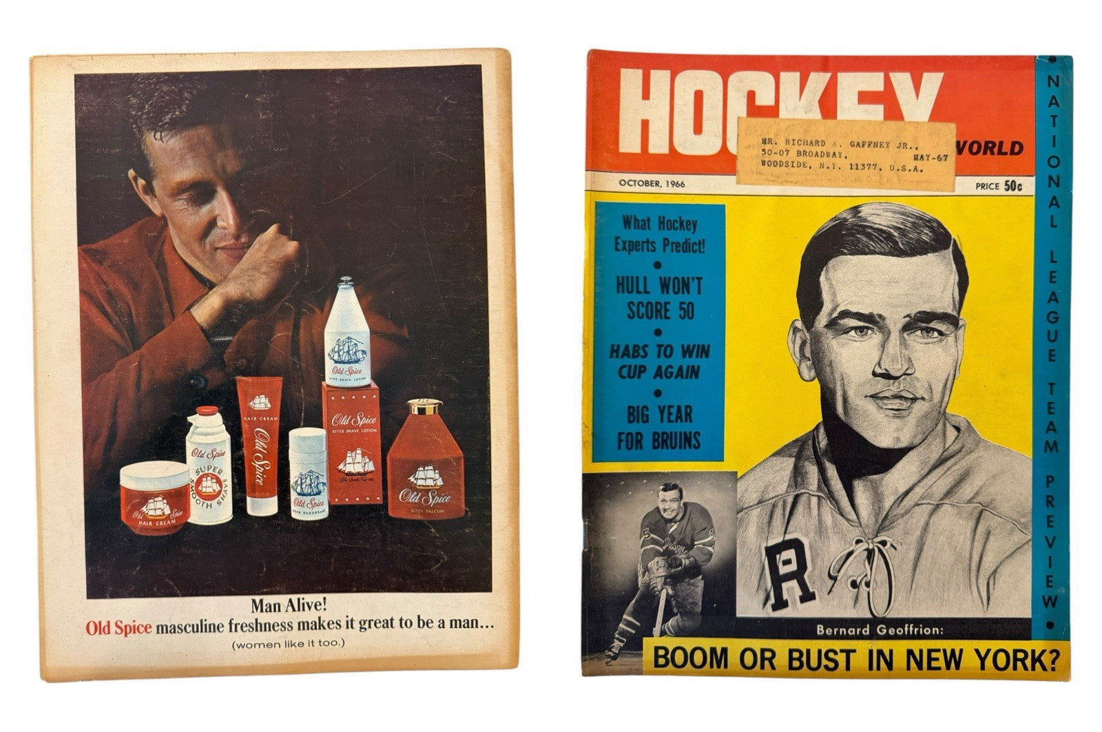 Vintage Hockey Magazines Lot of 18 – 1960s Hull Orr Gilbert Mikita Covers