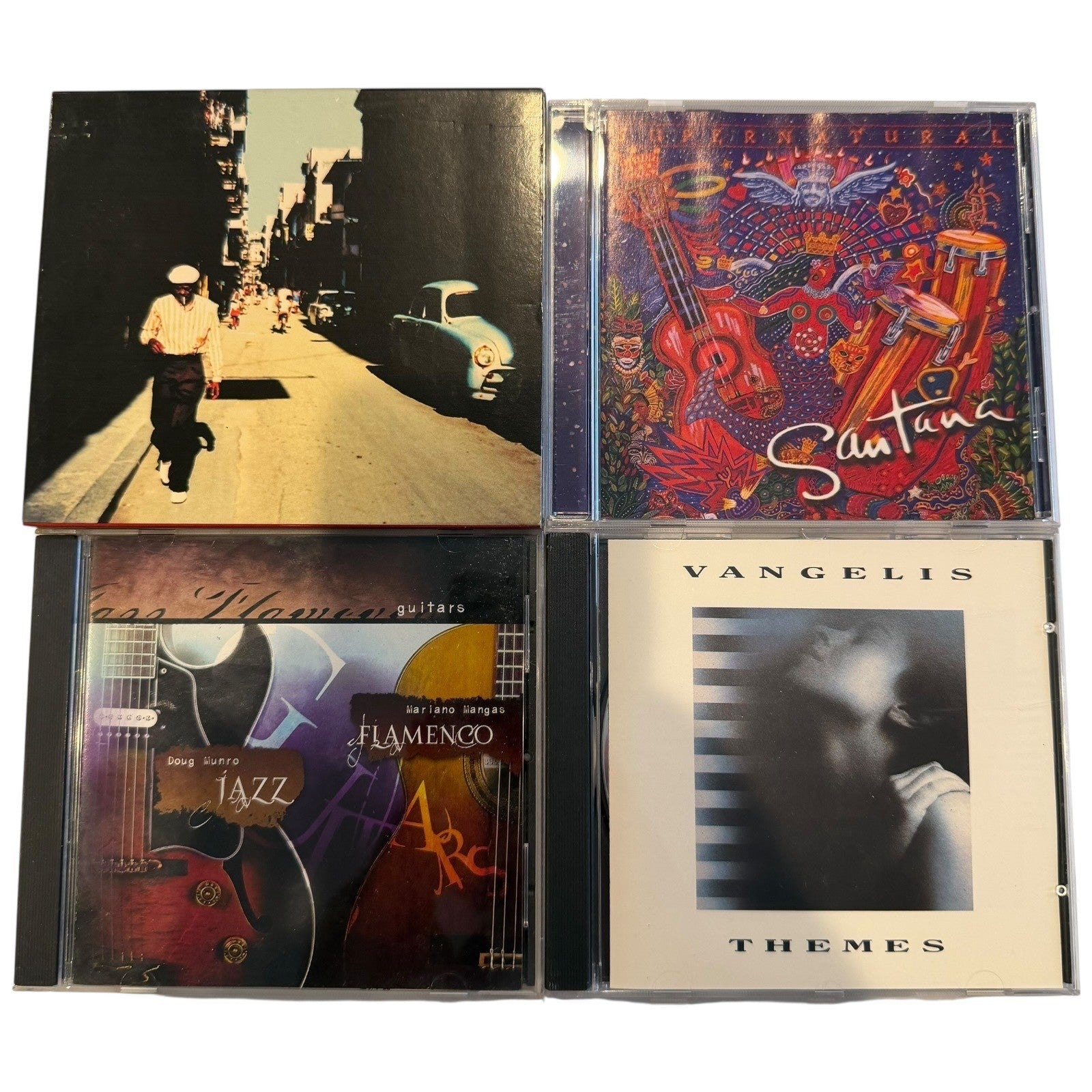 World Latin Instrumental 9 CD Lot Santana Buena Vista Social Club Vangelis