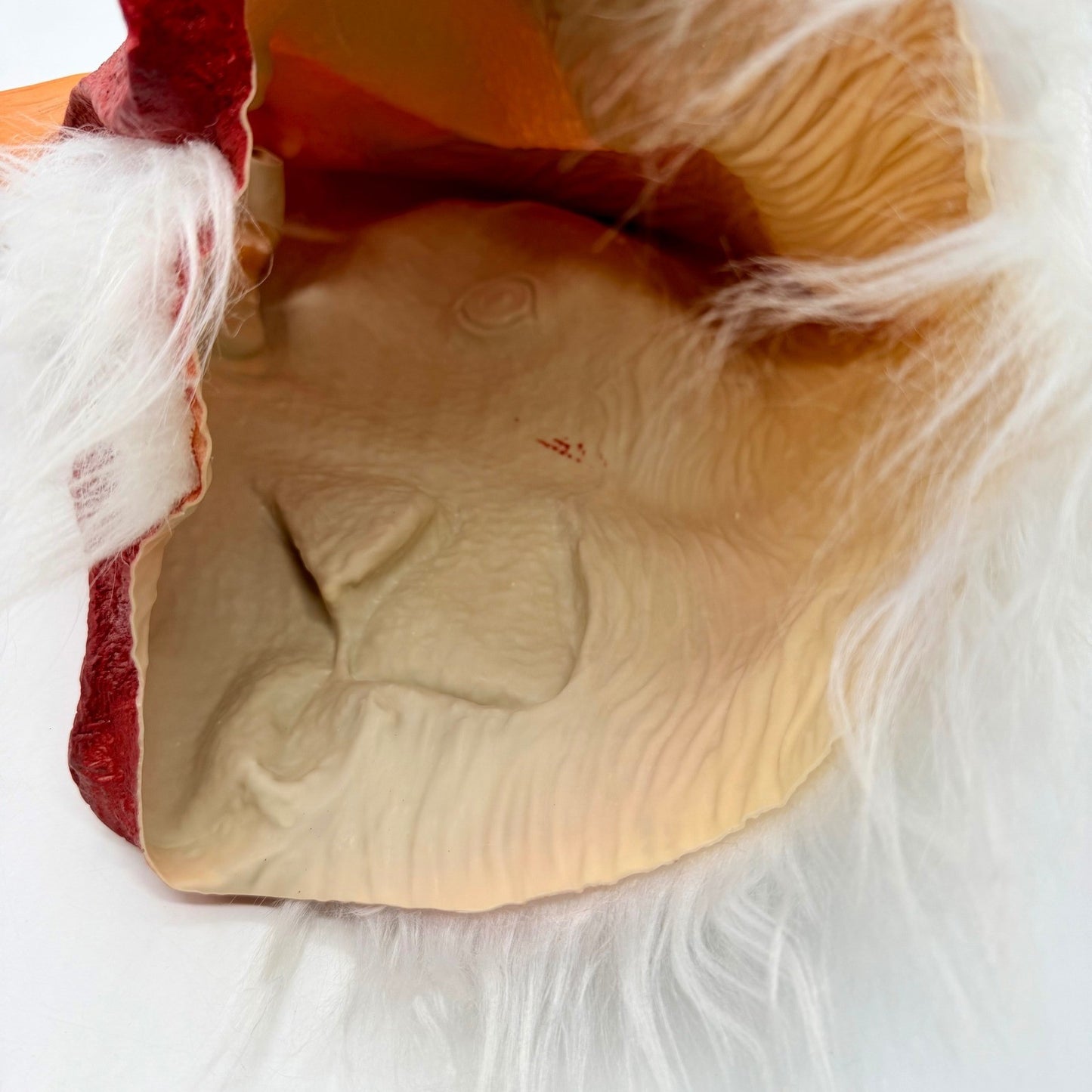 Rooster Mask Funny Adult Halloween Costume Prop Red White Fur