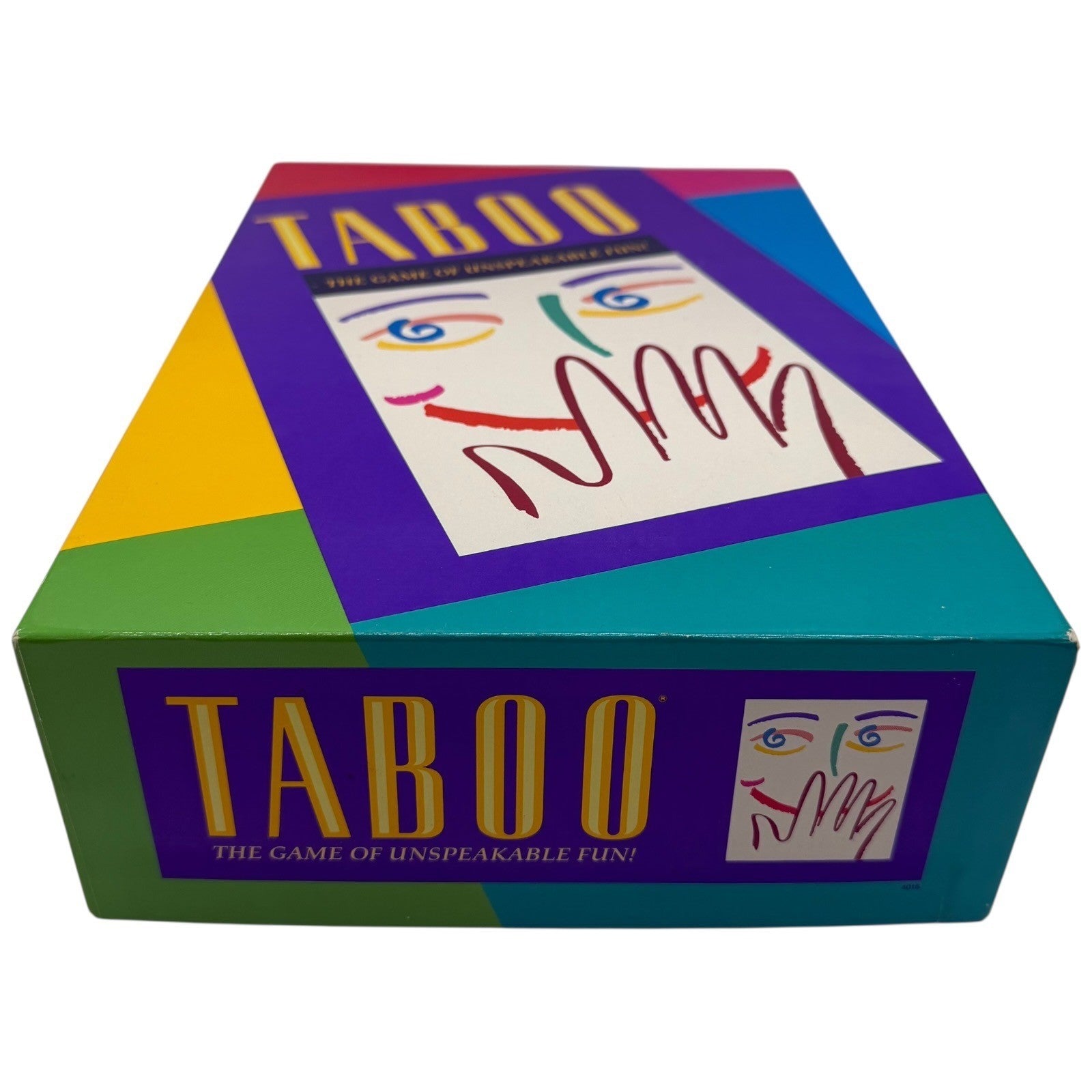 Taboo The Game of Unspeakable Fun Milton Bradley 1989 Vintage Party Game 4015
