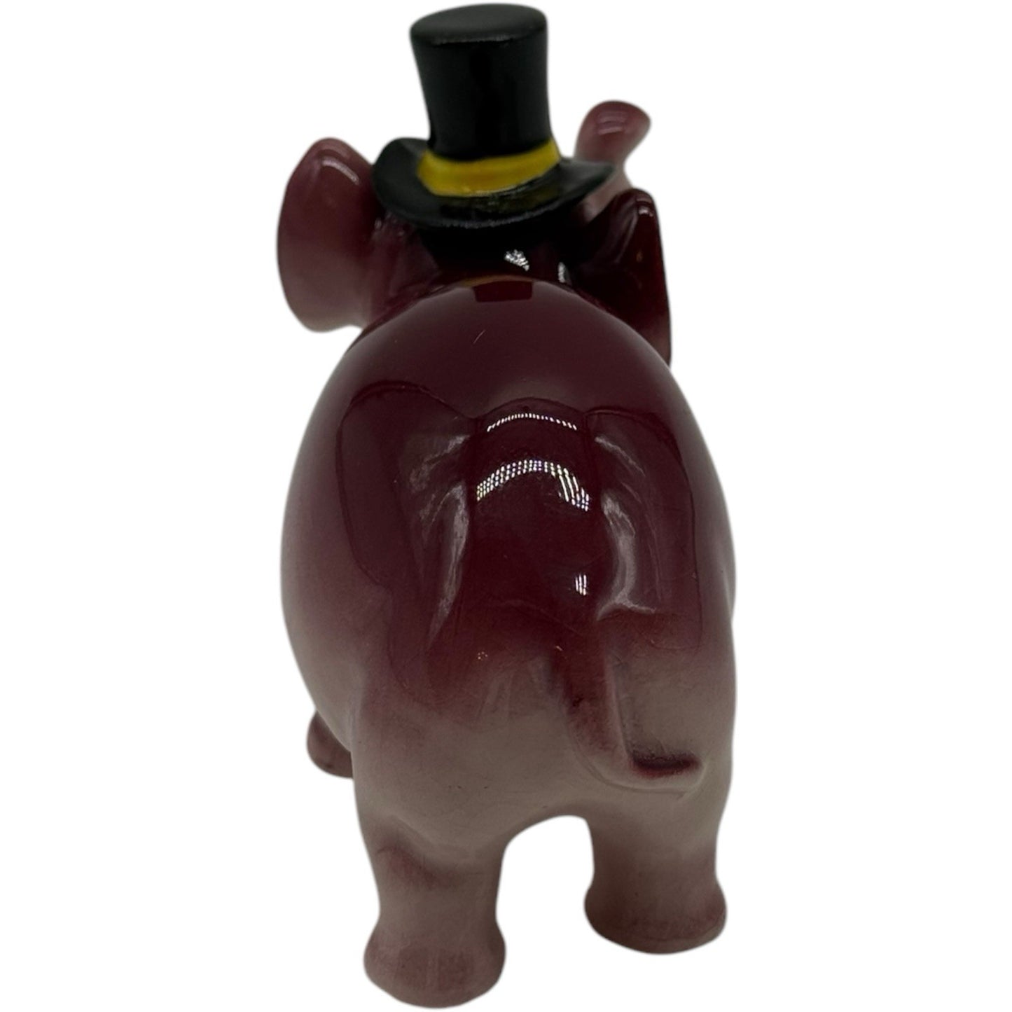 Rare Vintage Ceramic Anthropomorphic Elephant Family Figurines Complete 3 Pc Set