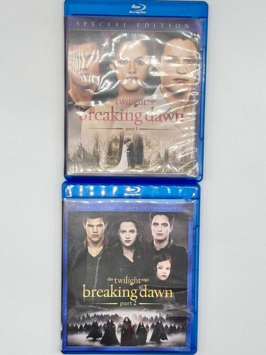 The Twilight Saga Breaking Dawn: Part 1 and Part 2 - Blu-Ray