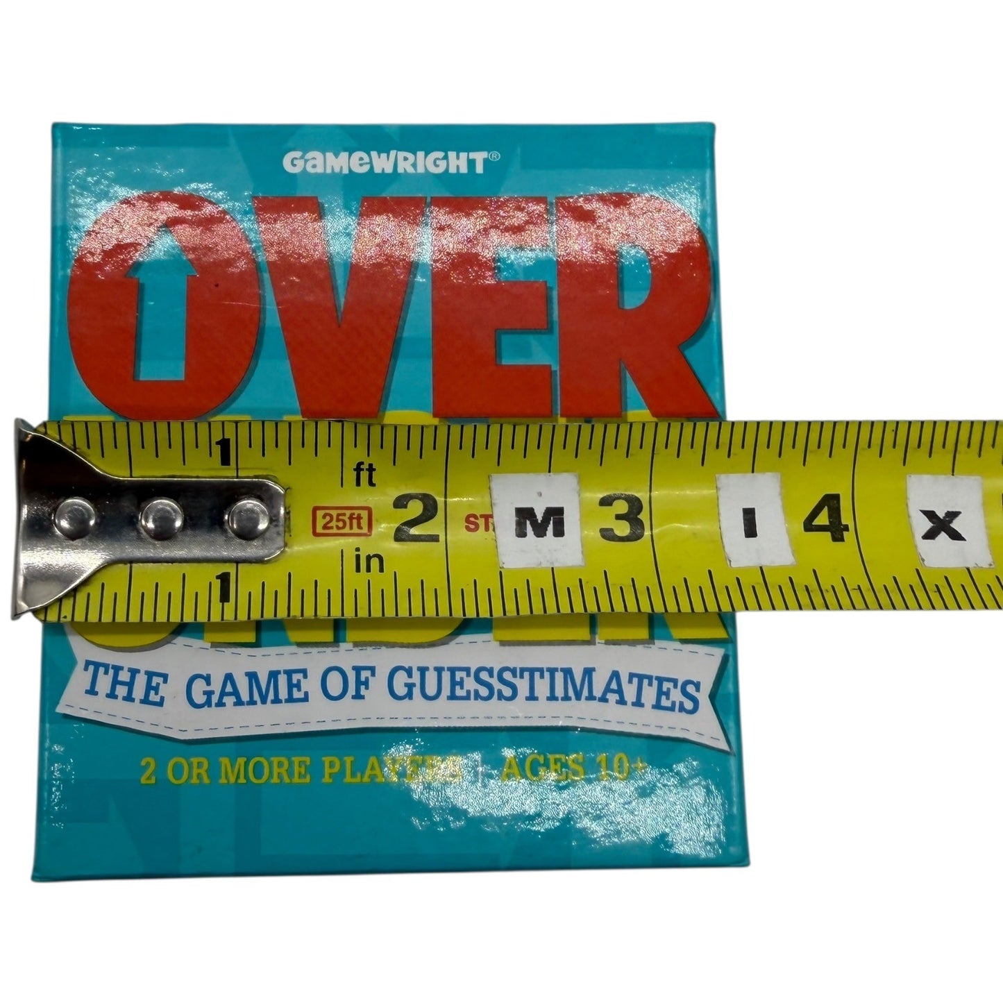 Gamewright Over Under The Game of Guesstimates Trivia Party Card Game 200 Cards