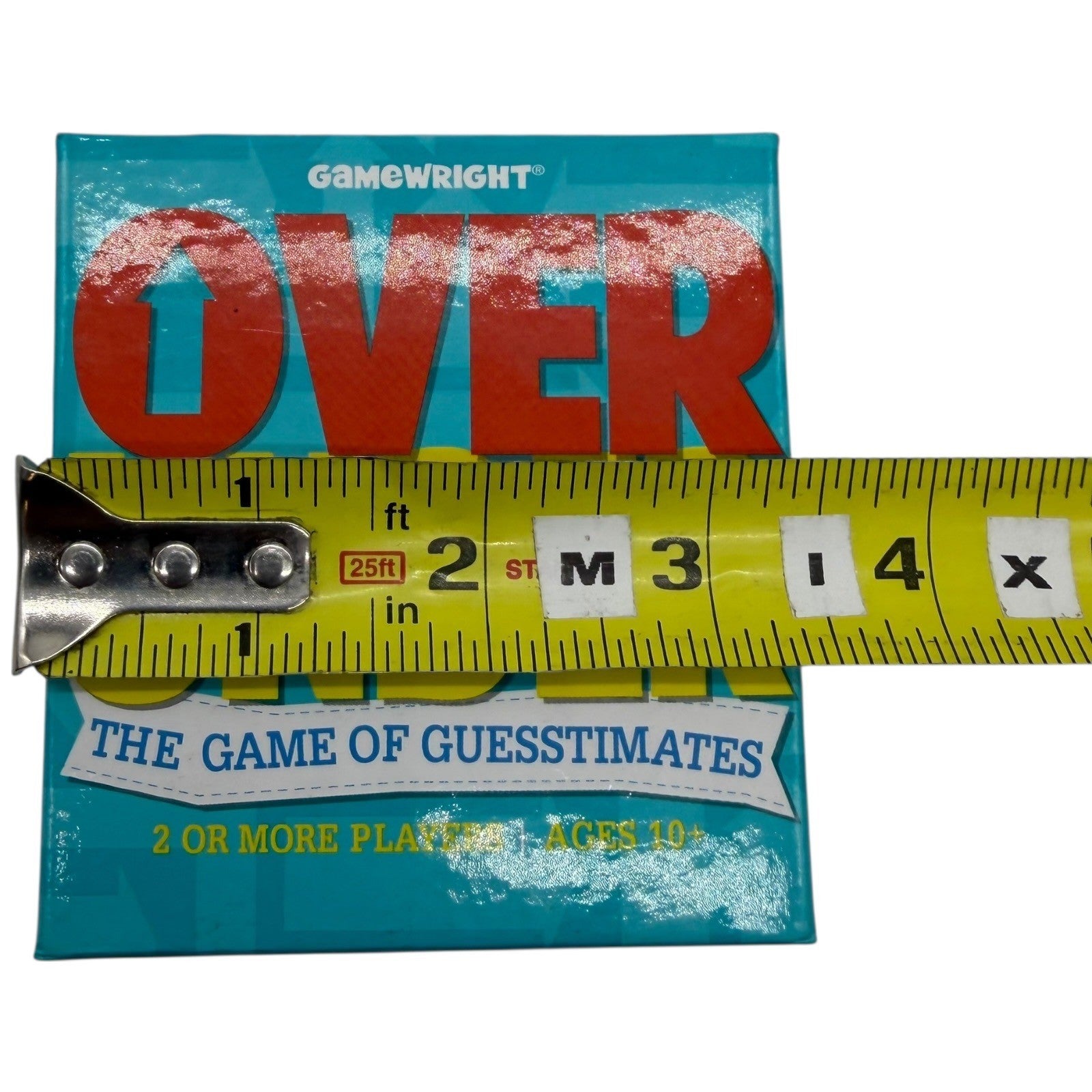 Gamewright Over Under The Game of Guesstimates Trivia Party Card Game 200 Cards