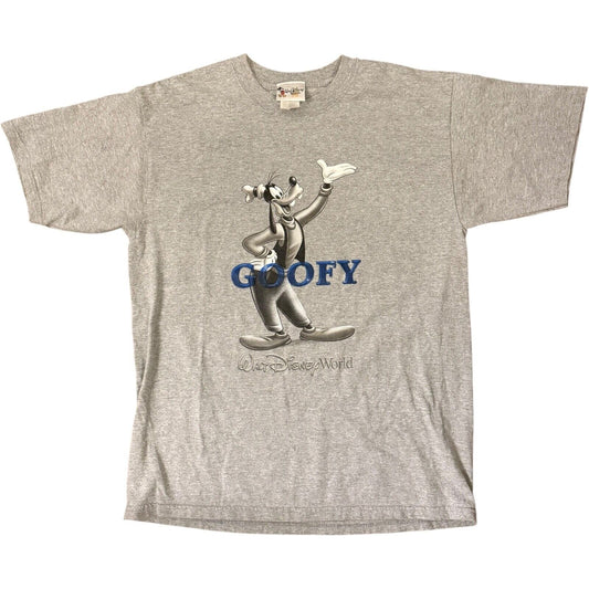 Vintage Walt Disney World Goofy Mickey Shirt Men's Large – Gel Print Design