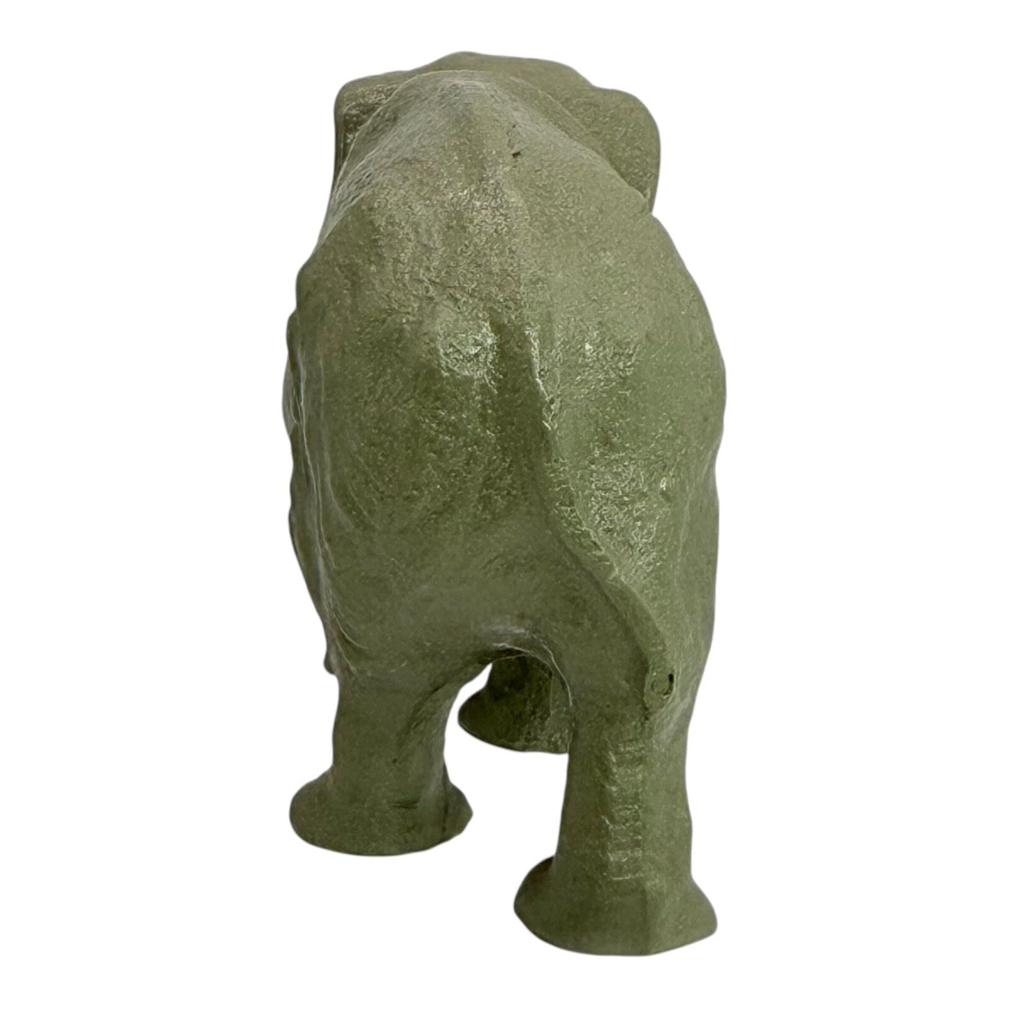 Stanley Elephant Figurine Green Animal Toy Collectible Display Decor Small