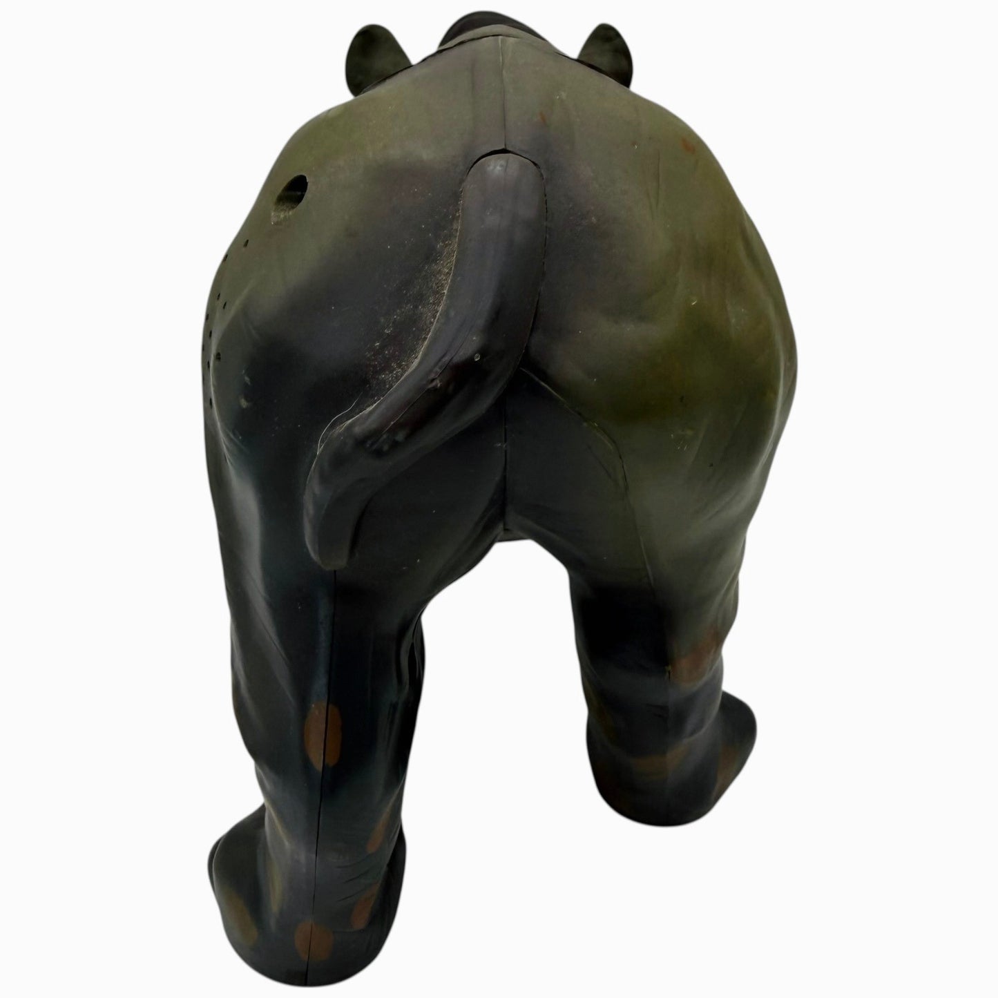 Vintage 1999 Wow Wee Rhinoceros Electronic Toy Rare Realistic Safari Rhino Gray