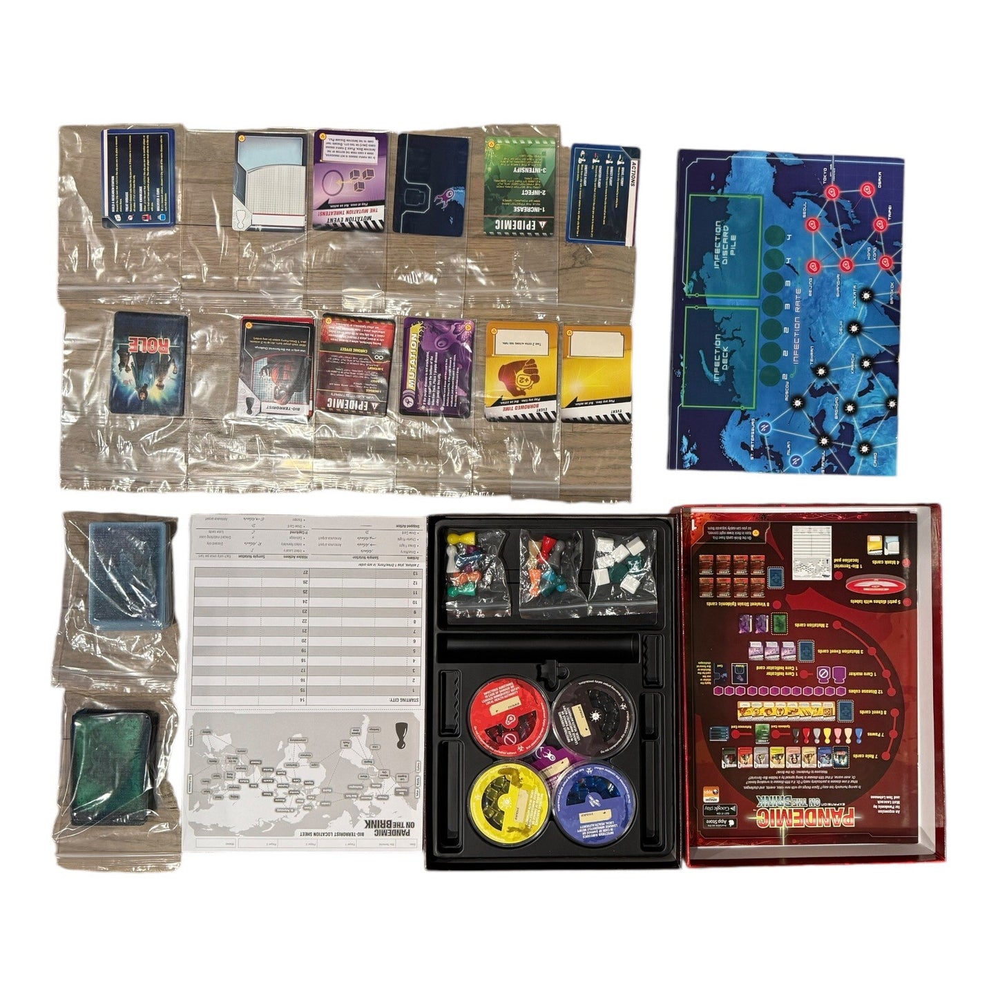 Pandemic On The Brink Board Game Expansion