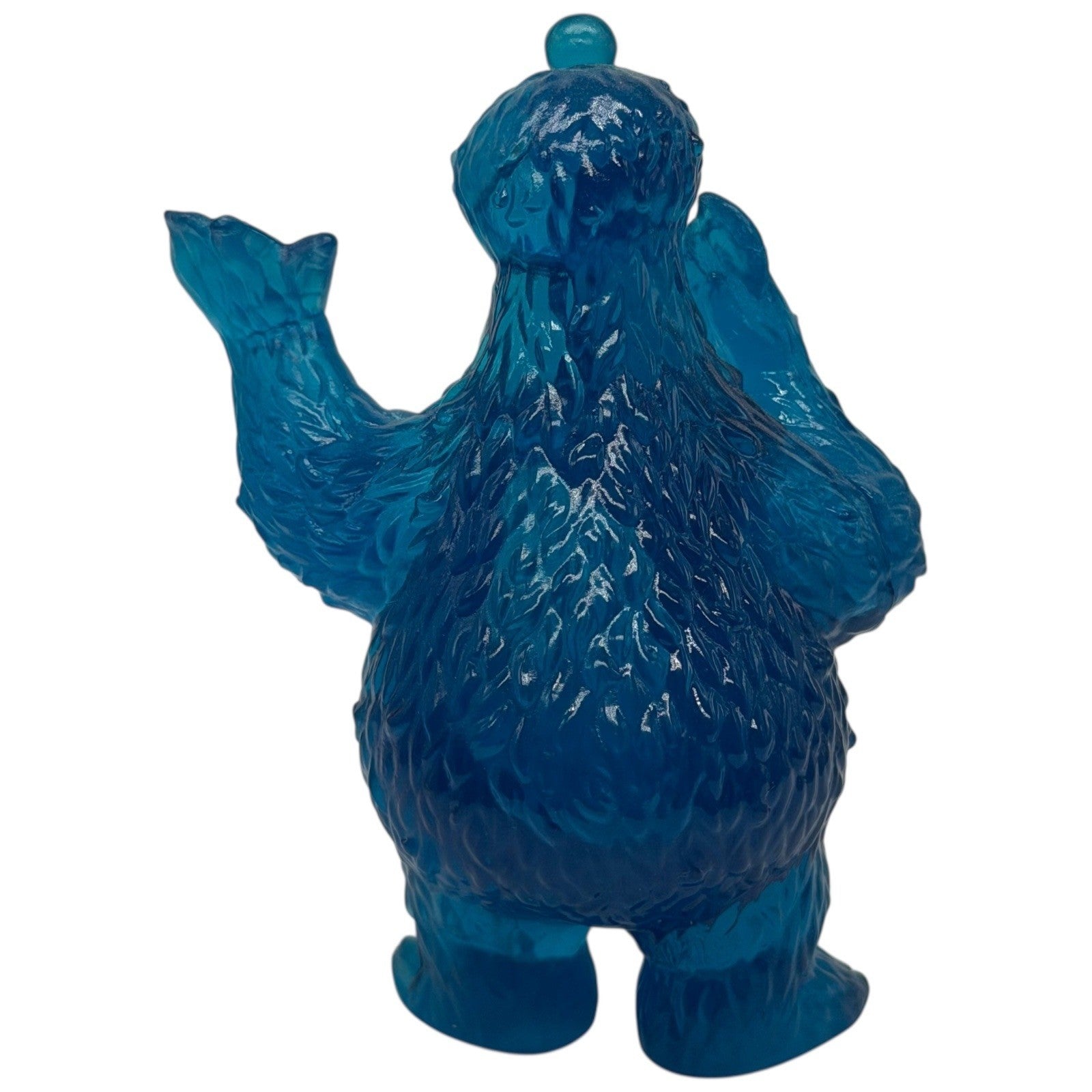 Mighty Jaxx Freeny's Hidden Dissectibles Cookie Monster Clear Blue Vinyl 4" Rare