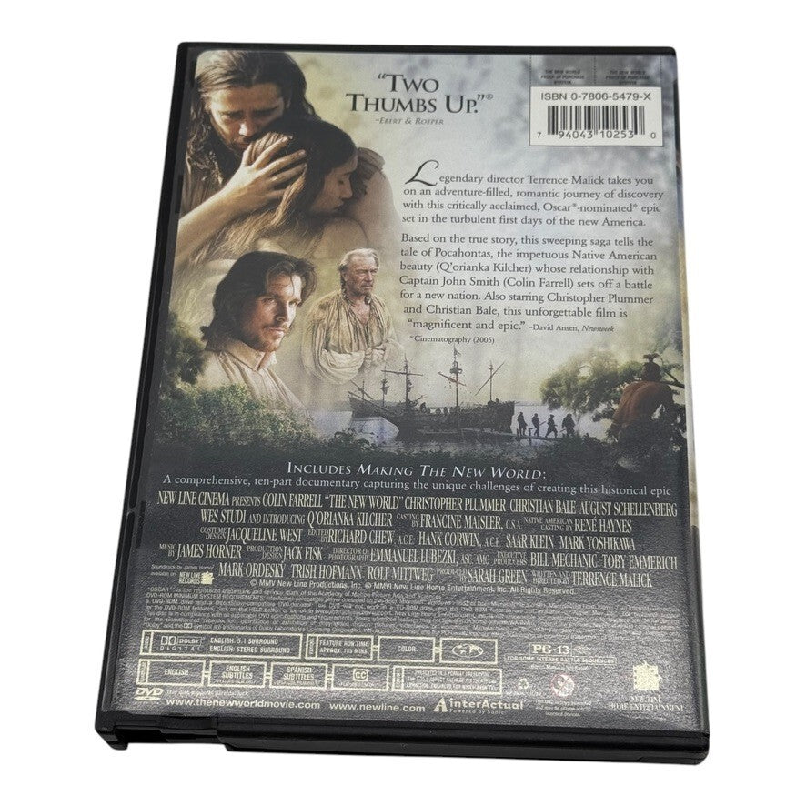 The New World (2005) DVD