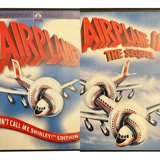 Airplane! & Airplane II Double Feature DVD – Laughs & Classics