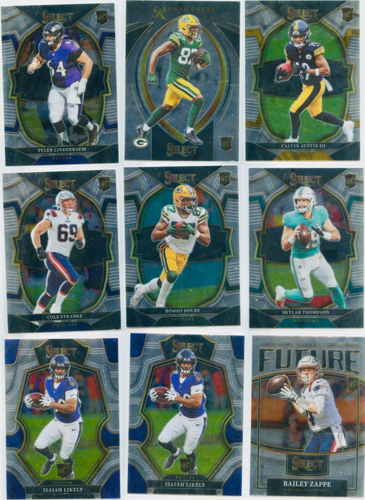 Panini NFL Football Card Lot - 39 Cards - Rookie Chromes and More
