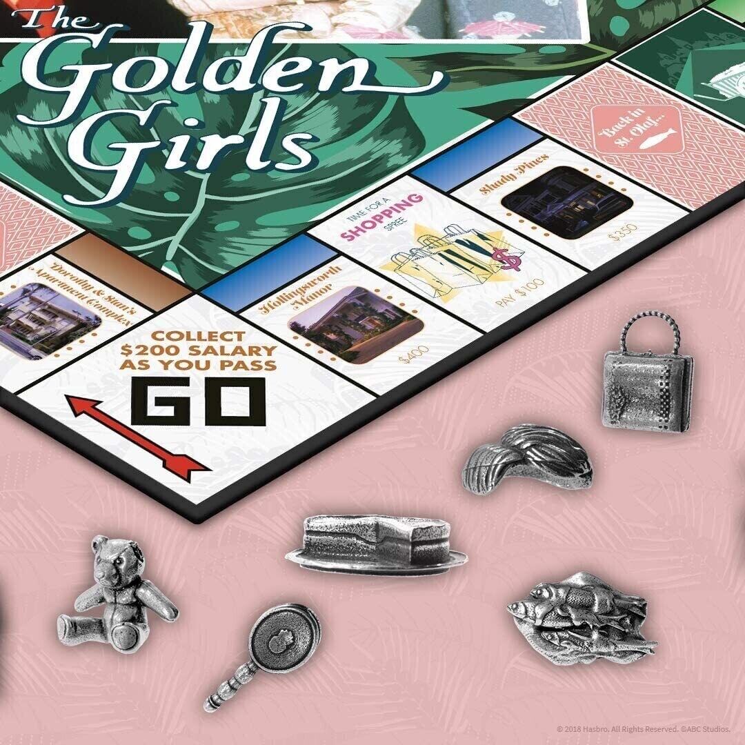 Monopoly: The Golden Girls Edition  Board Game