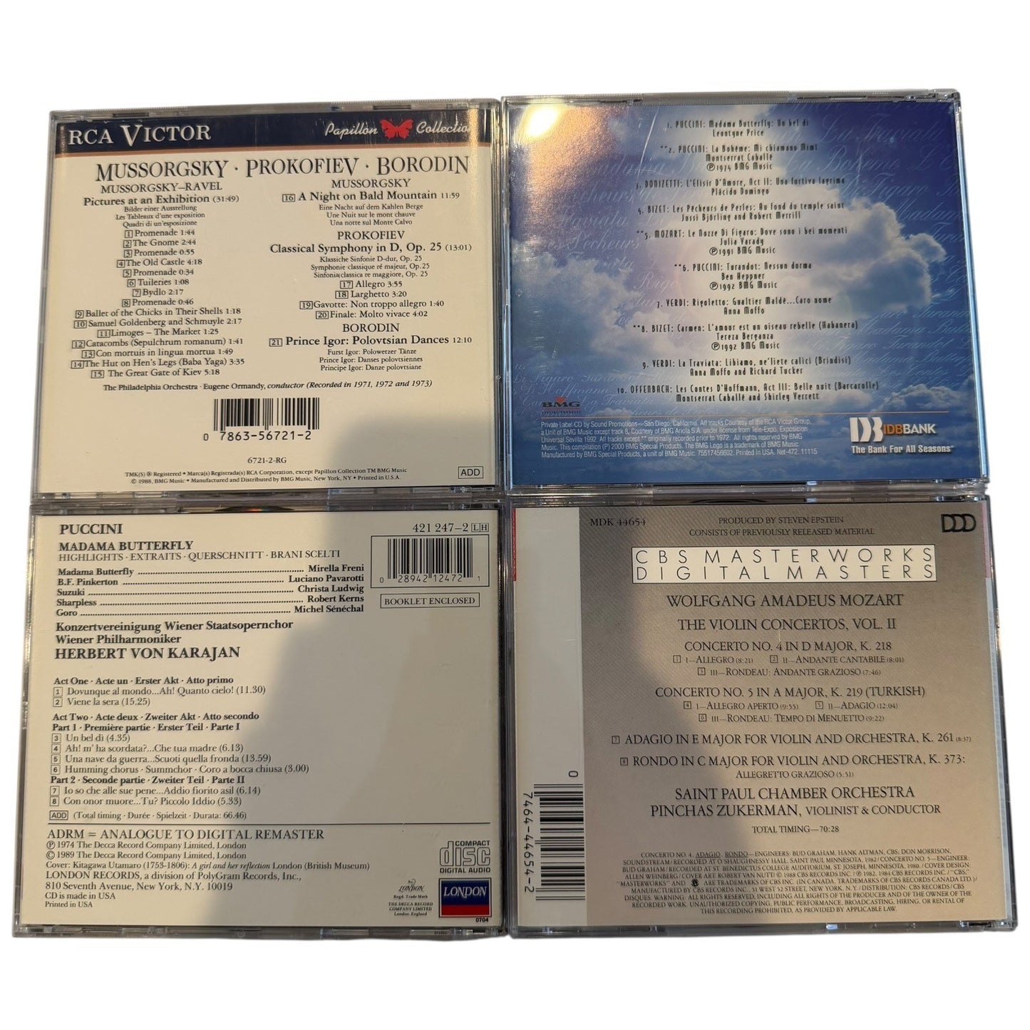 Lot of 21 Classical Music CDs Beethoven Mozart Bernstein Bocelli Tchaikovsky CD