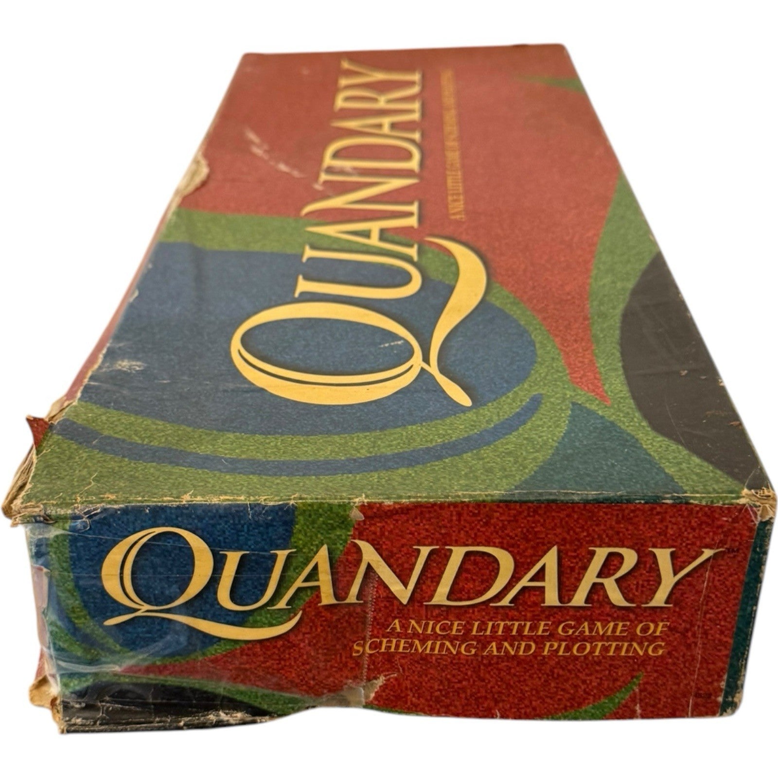 Quandary Board Game 1994 Milton Bradley Vintage Strategy Game – Complete Set